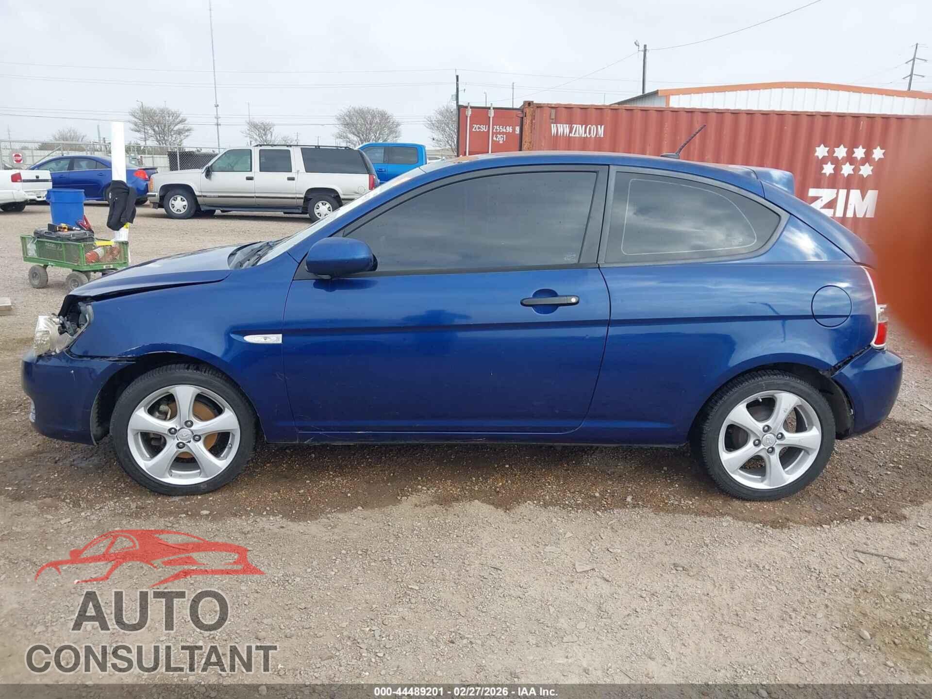 HYUNDAI ACCENT 2011 - KMHCN3AC9BU196617