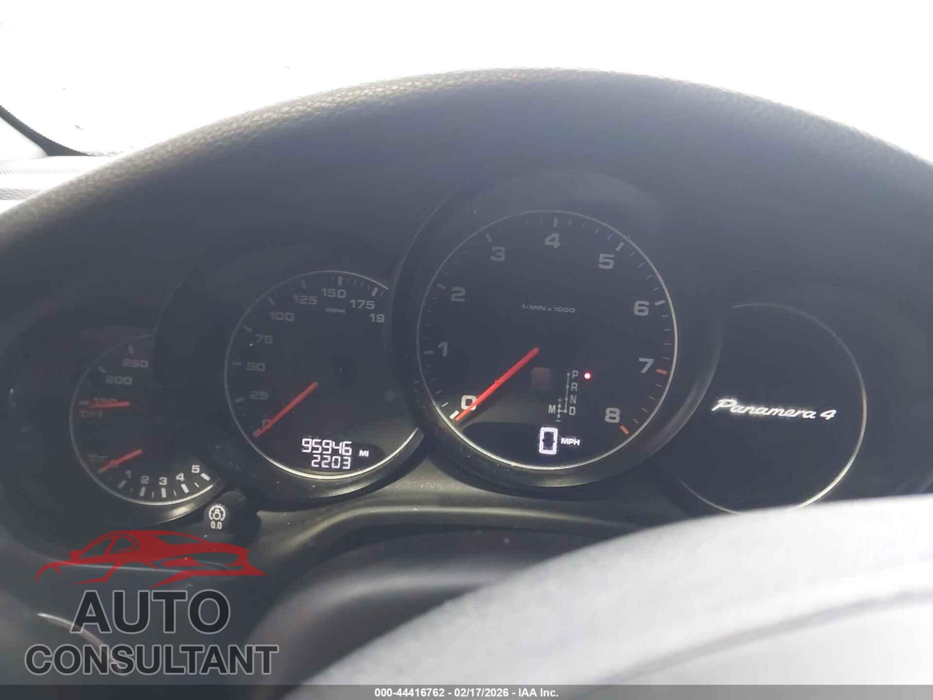 PORSCHE PANAMERA 2012 - WP0AA2A75CL012107