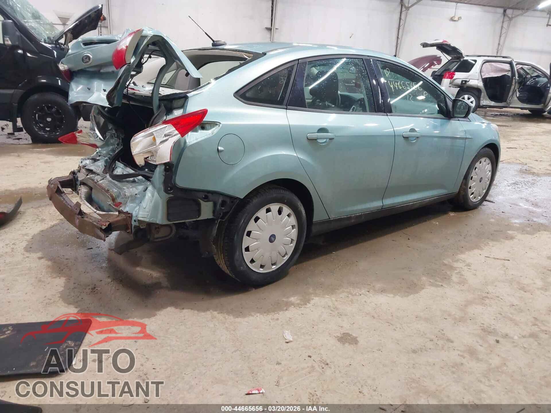 FORD FOCUS 2012 - 1FAHP3F21CL266693