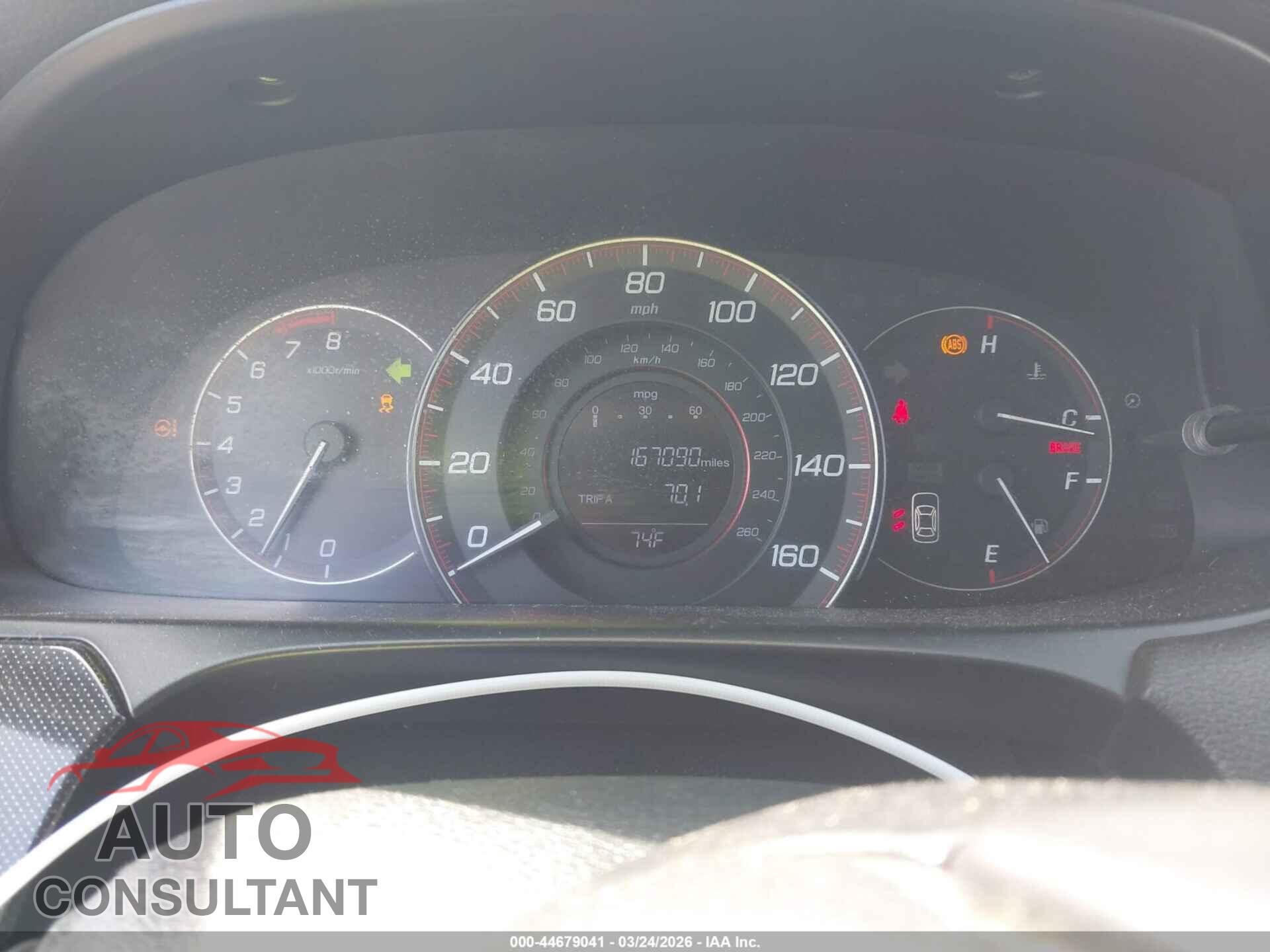 HONDA ACCORD 2013 - 1HGCR2E53DA110304