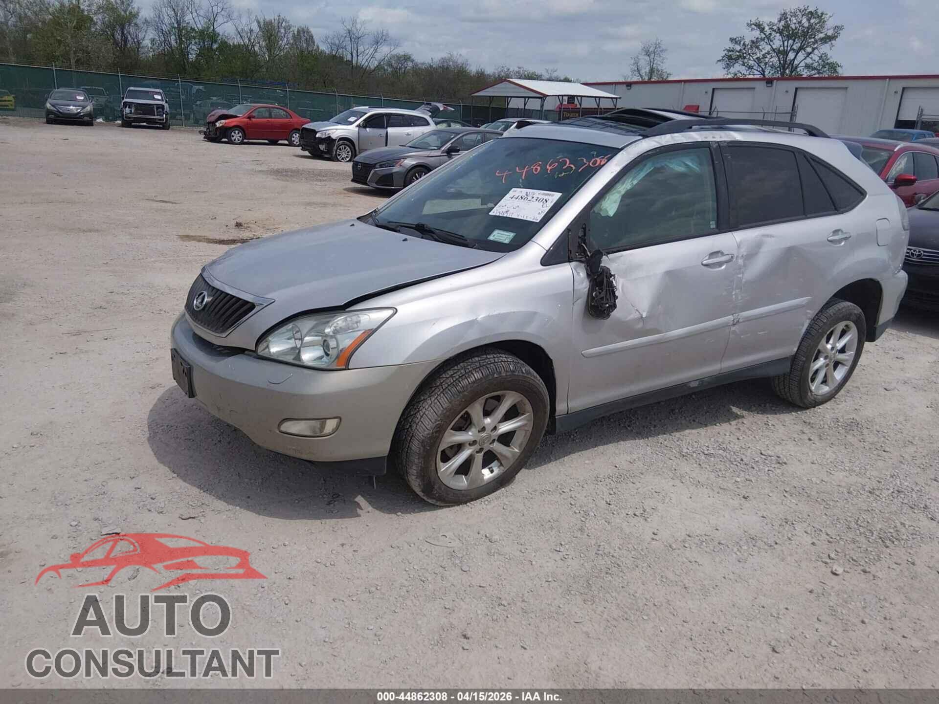 LEXUS RX 350 2009 - 2T2HK31U19C107329