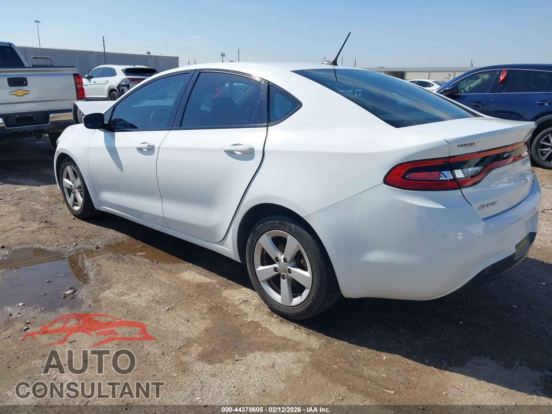 DODGE DART 2015 - 1C3CDFBB2FD251532