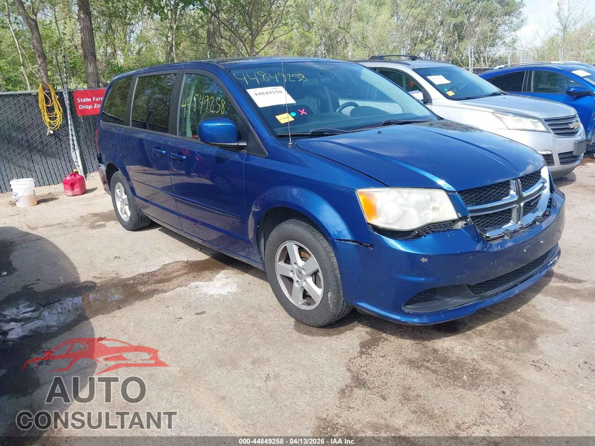 DODGE GRAND CARAVAN 2011 - 2D4RN3DG8BR727867