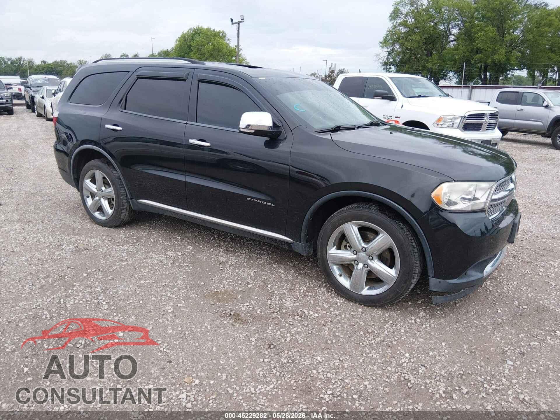 DODGE DURANGO 2011 - 1D4SE5GT0BC693485