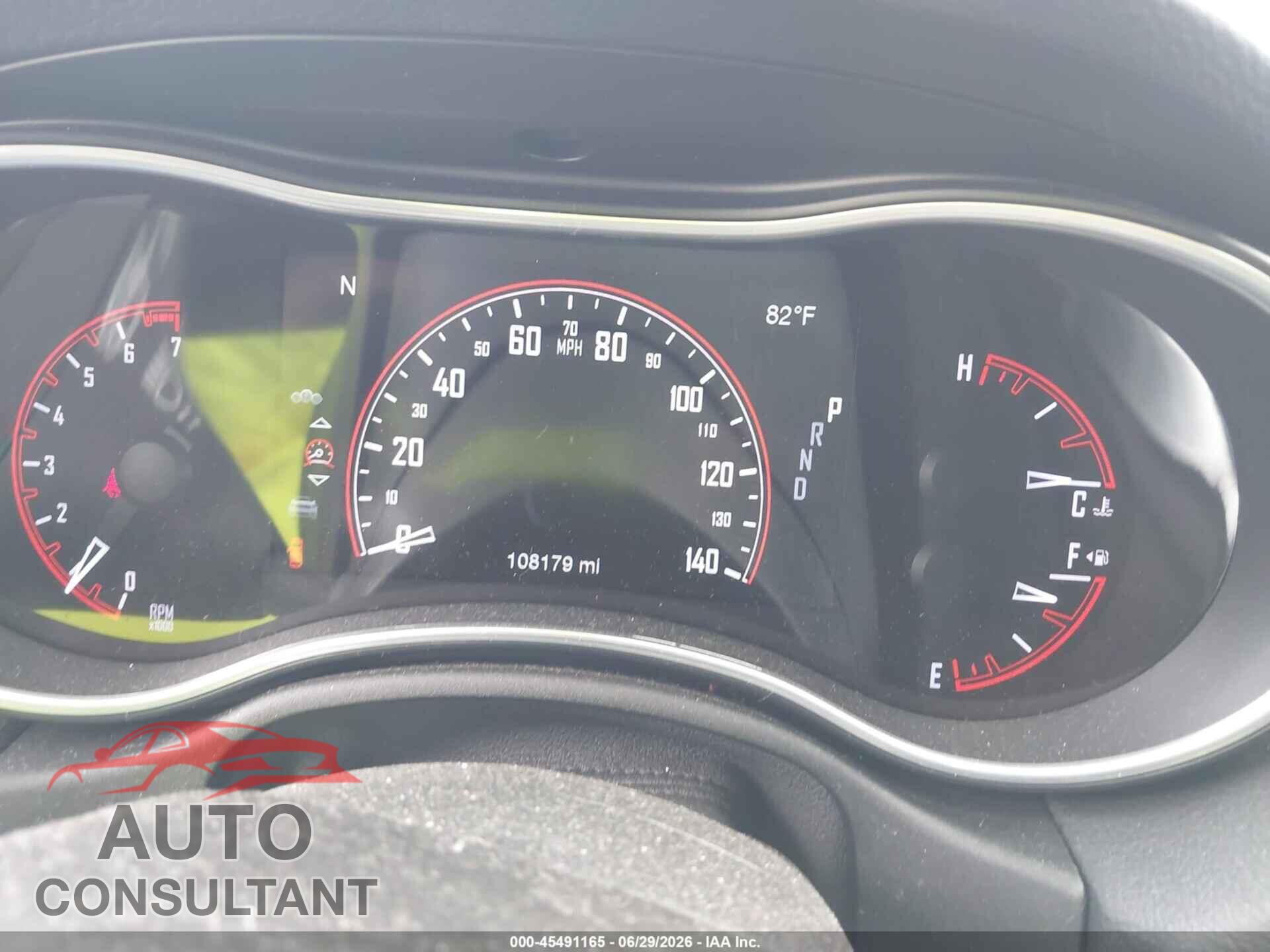 DODGE DURANGO 2019 - 1C4RDJEG5KC658471
