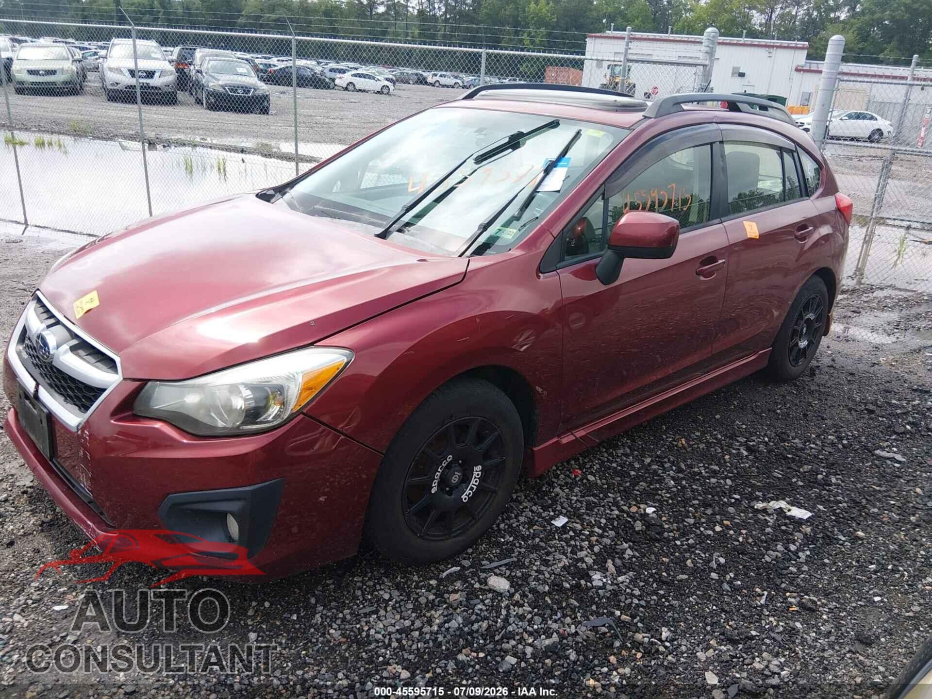 SUBARU IMPREZA 2012 - JF1GPAS60CH240887