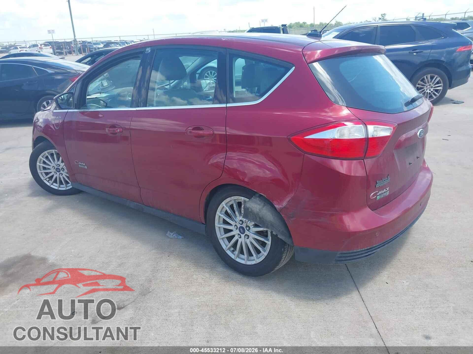 FORD C-MAX ENERGI 2013 - 1FADP5CU2DL556152