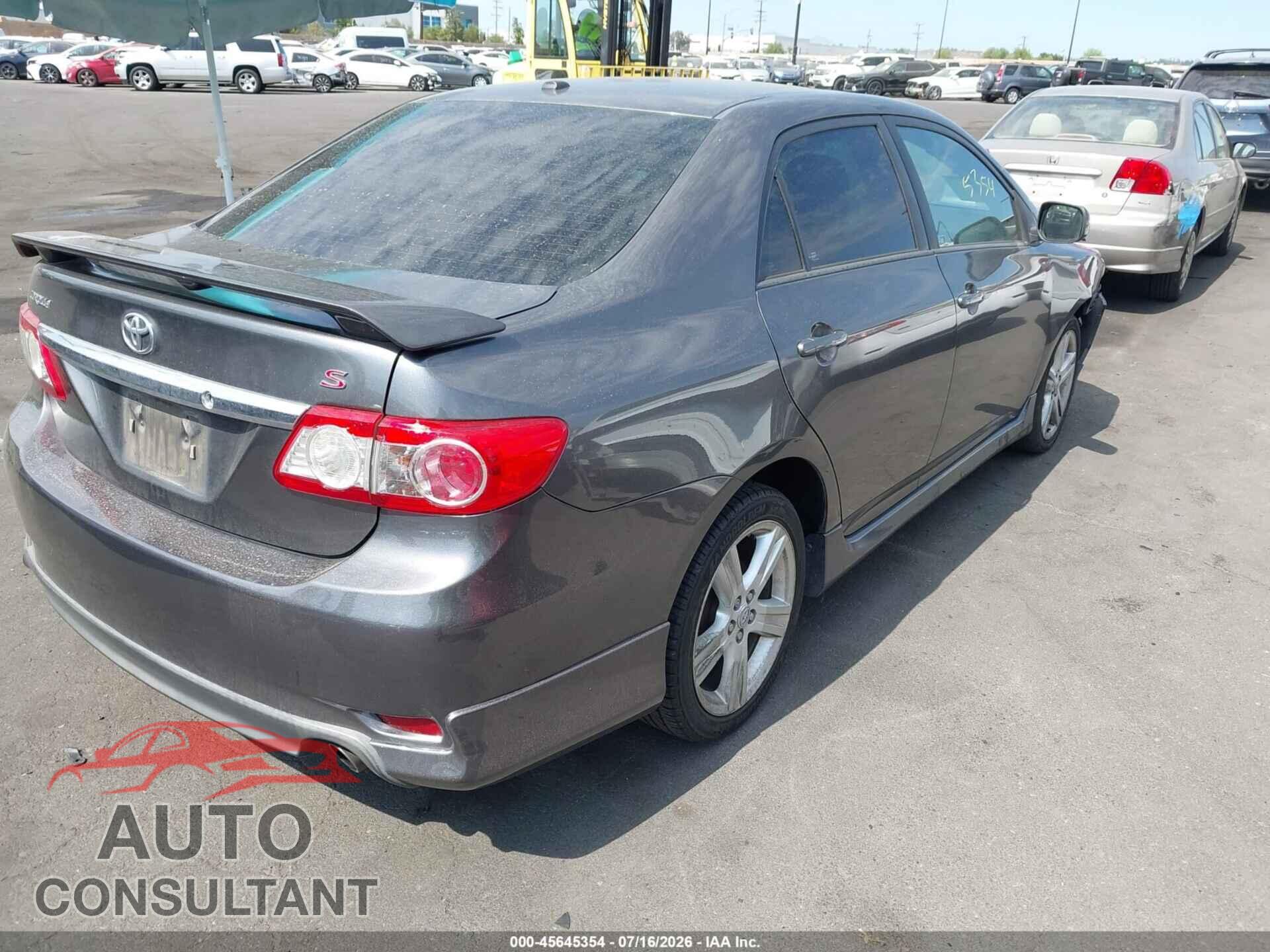 TOYOTA COROLLA 2013 - 5YFBU4EEXDP219987