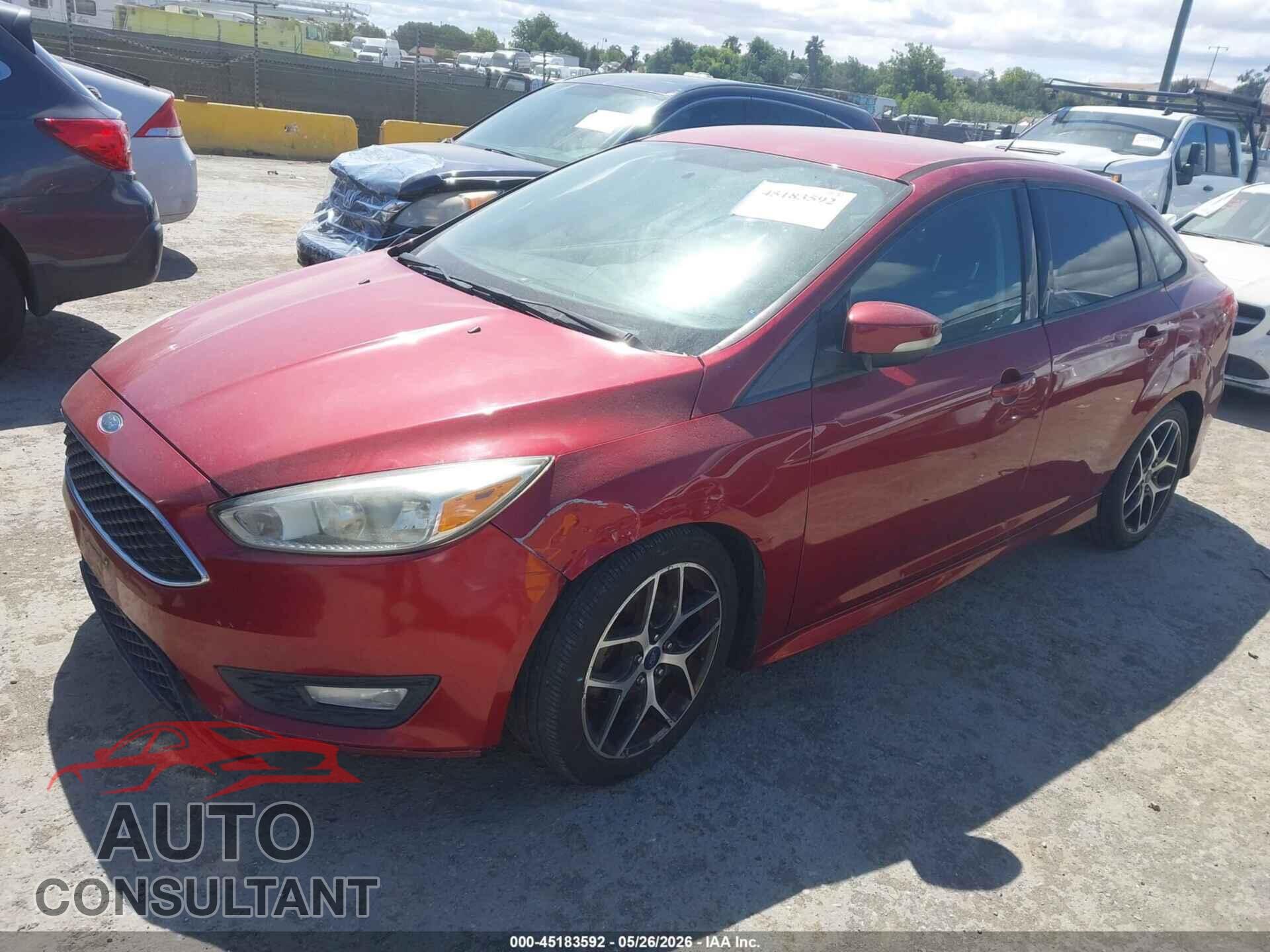 FORD FOCUS 2016 - 1FADP3F2XGL263117