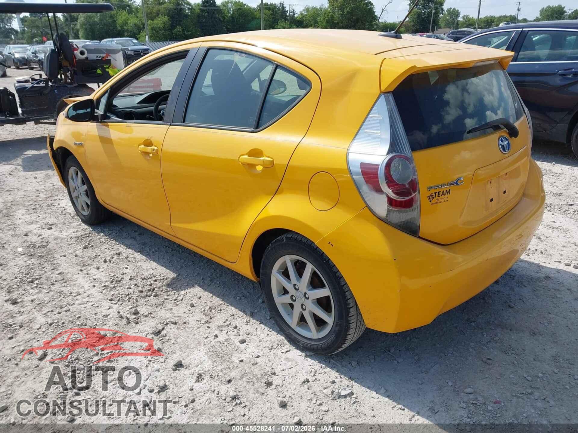 TOYOTA PRIUS C 2014 - JTDKDTB32E1072499