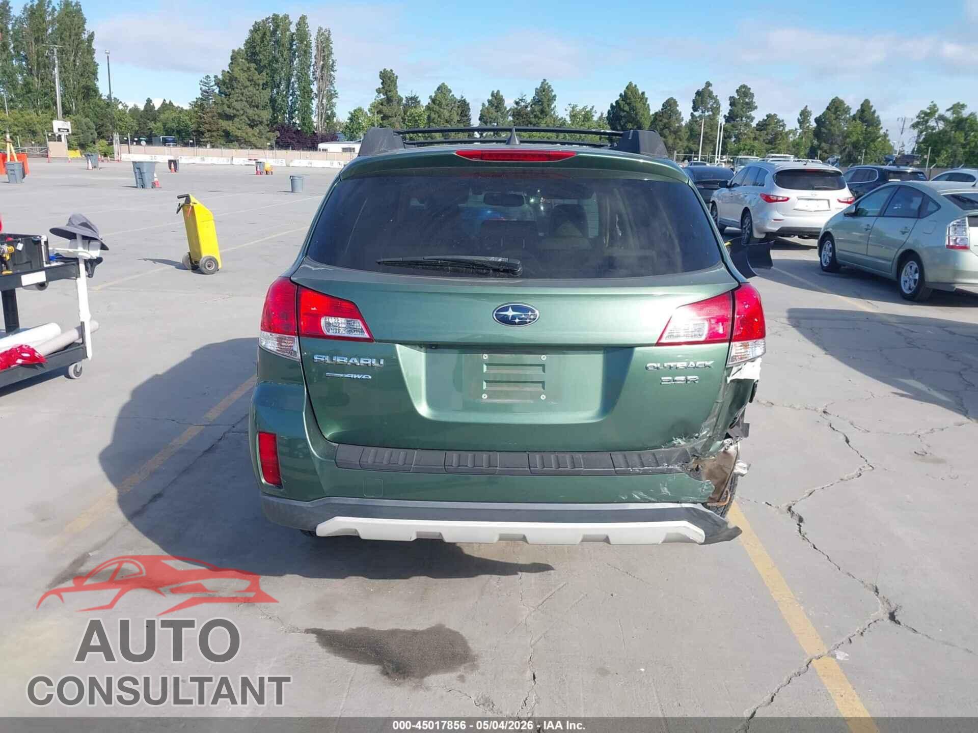 SUBARU OUTBACK 2013 - 4S4BRDPC4D2233780