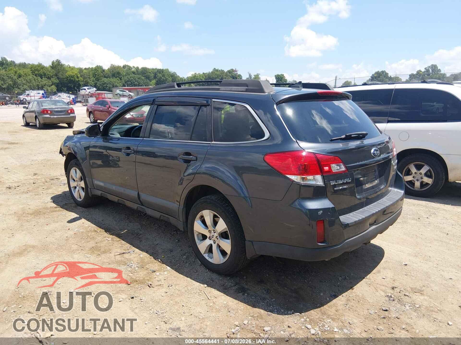 SUBARU OUTBACK 2011 - 4S4BRDLC6B2425849