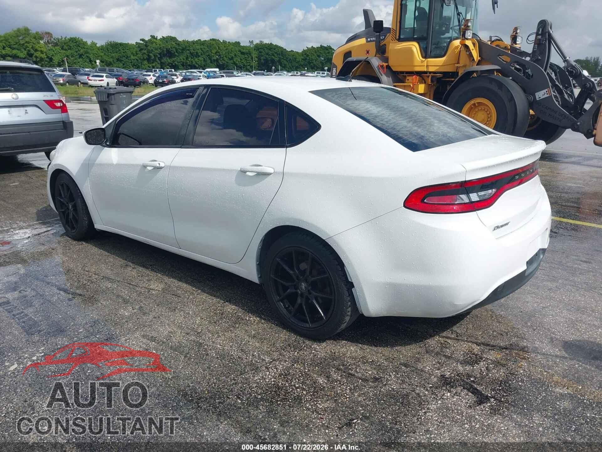 DODGE DART 2016 - 1C3CDFAA2GD517514