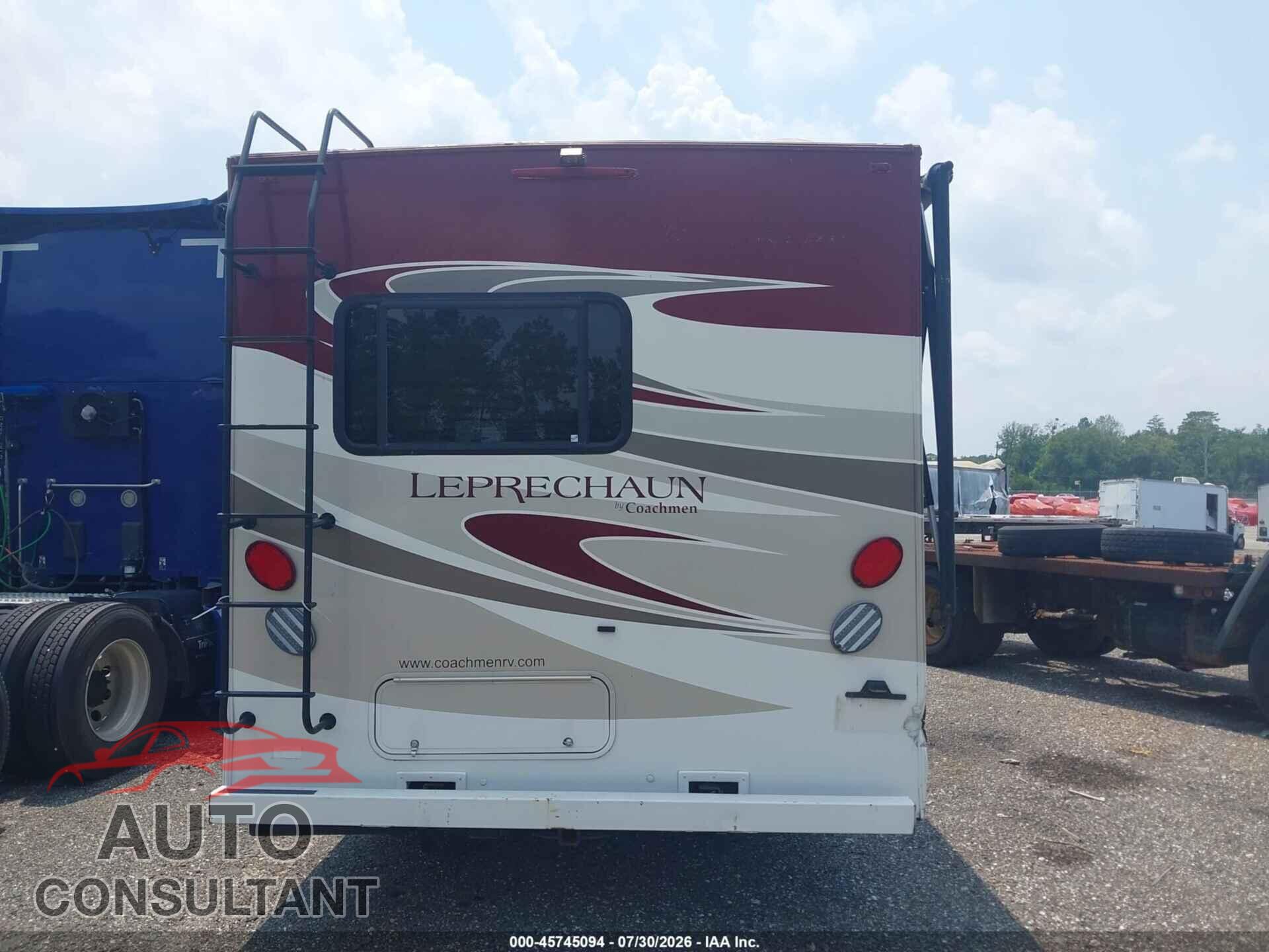 FORD E-450 CUTAWAY 2015 - 1FDXE4FS8FDA23457
