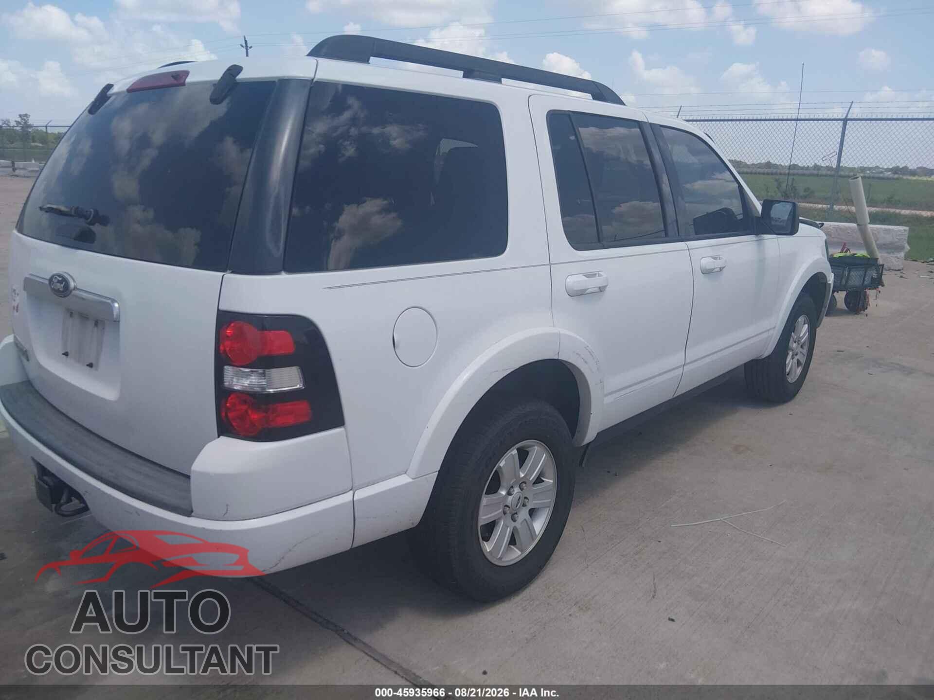 FORD EXPLORER 2010 - 1FMEU6DE3AUA82007
