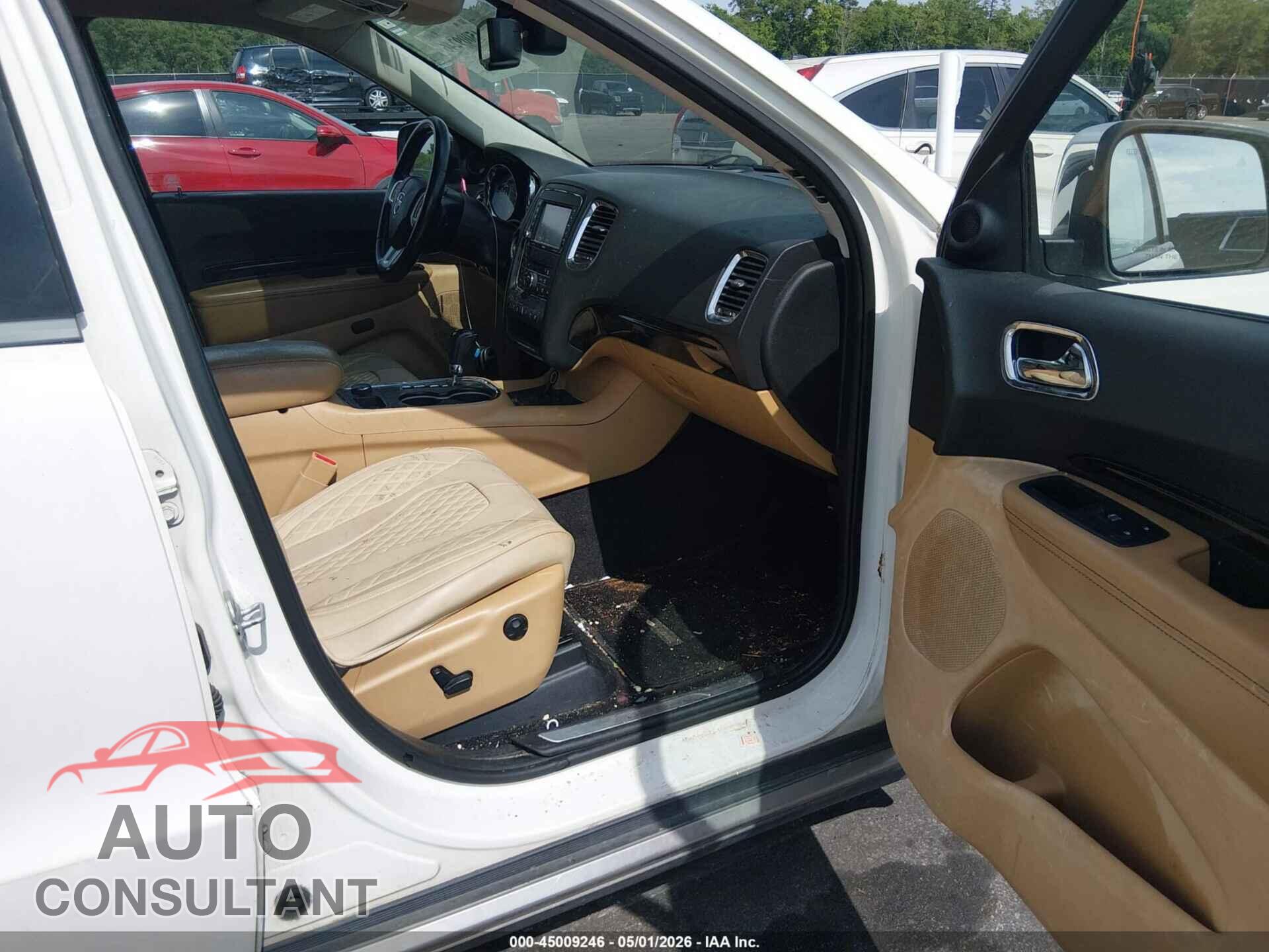 DODGE DURANGO 2012 - 1C4SDJET5CC211588