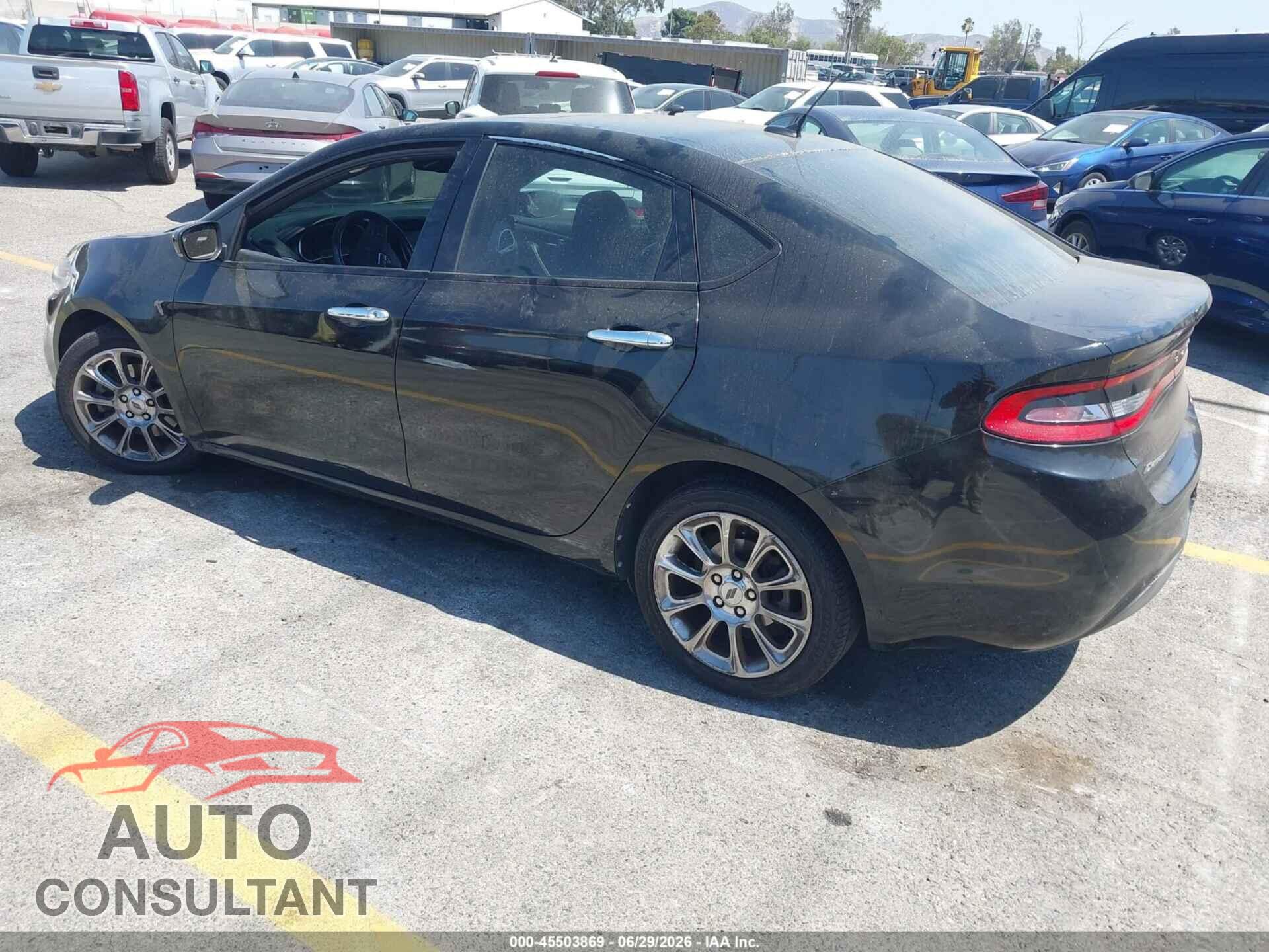 DODGE DART 2013 - 1C3CDFCA4DD267055