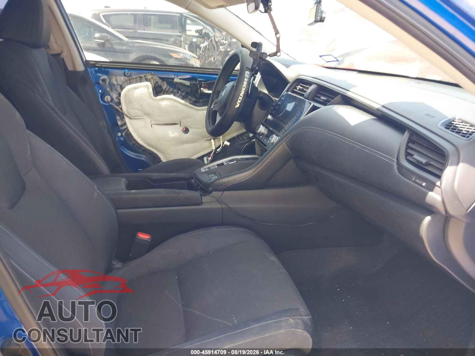 HONDA INSIGHT 2019 - 19XZE4F55KE025005