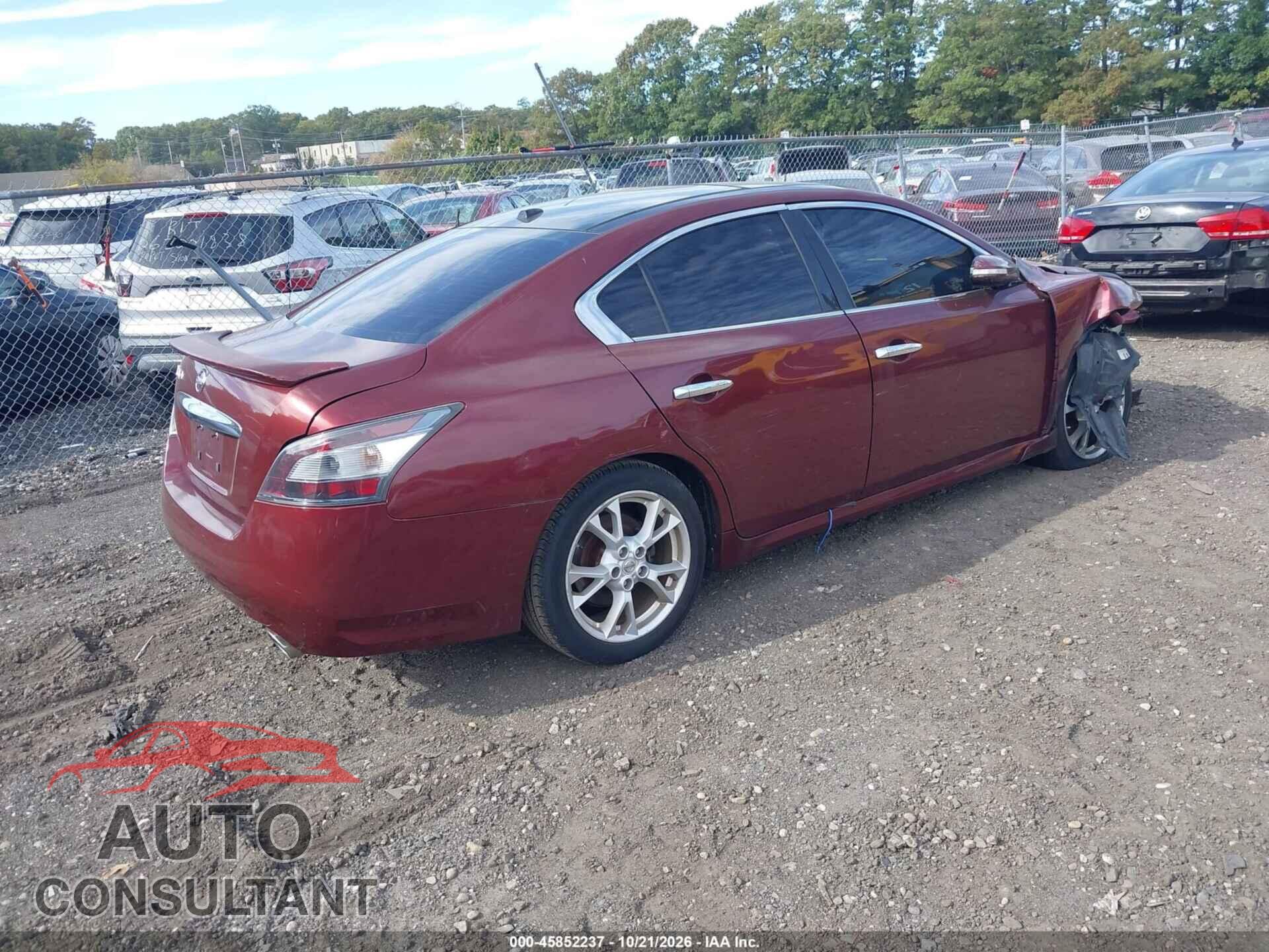 NISSAN MAXIMA 2012 - 1N4AA5AP8CC840160