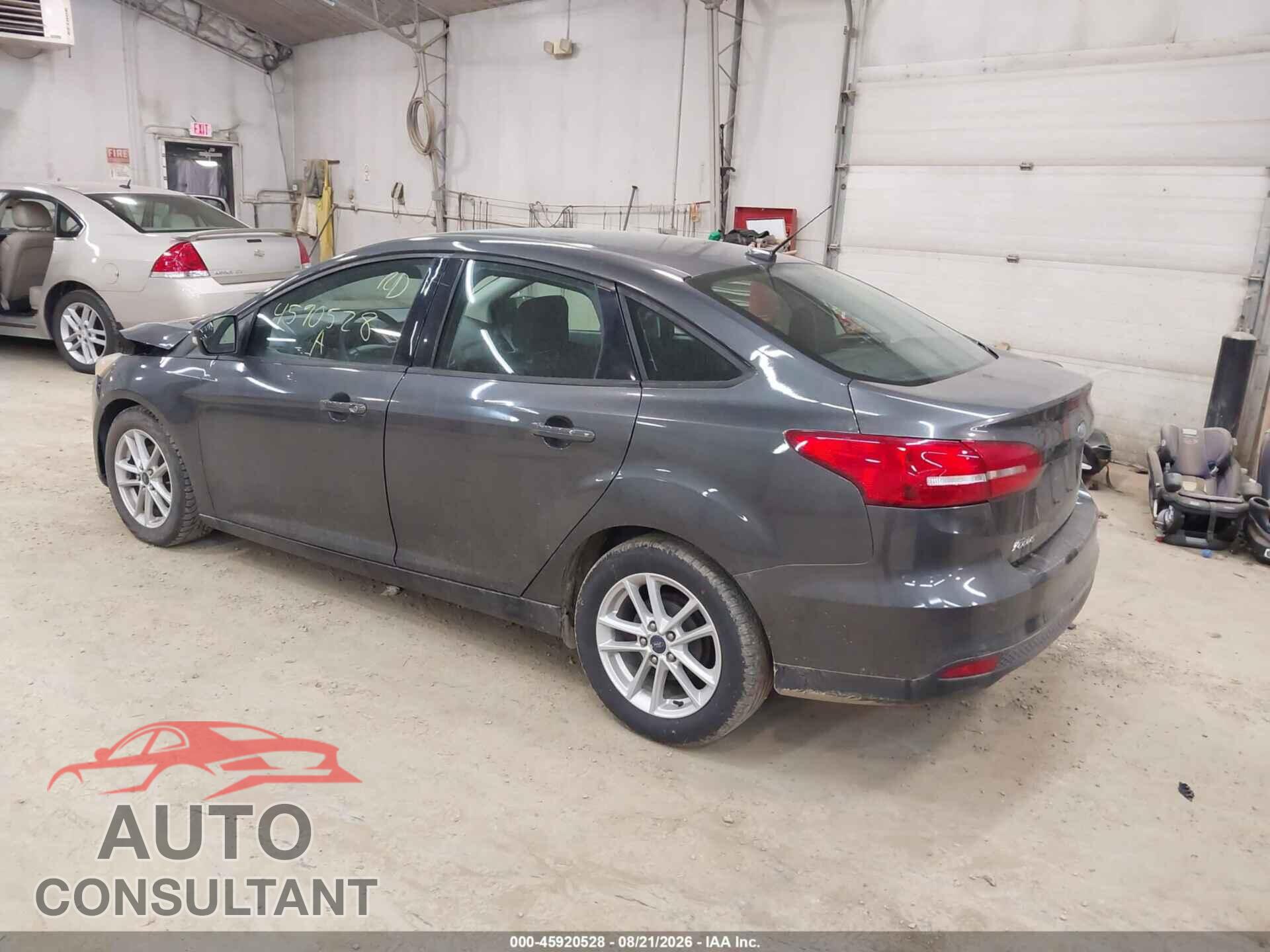 FORD FOCUS 2017 - 1FADP3F20HL315453