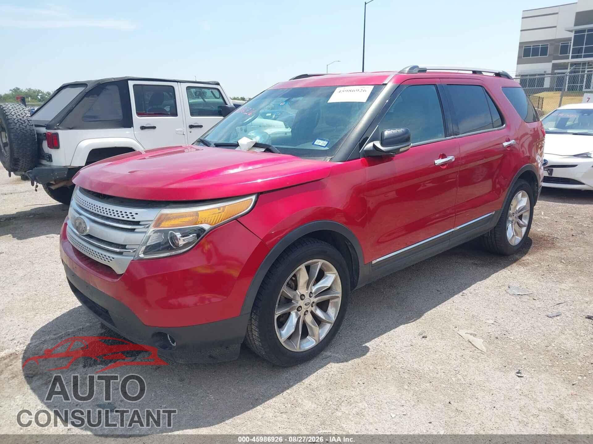 FORD EXPLORER 2012 - 1FMHK7D84CGA47805