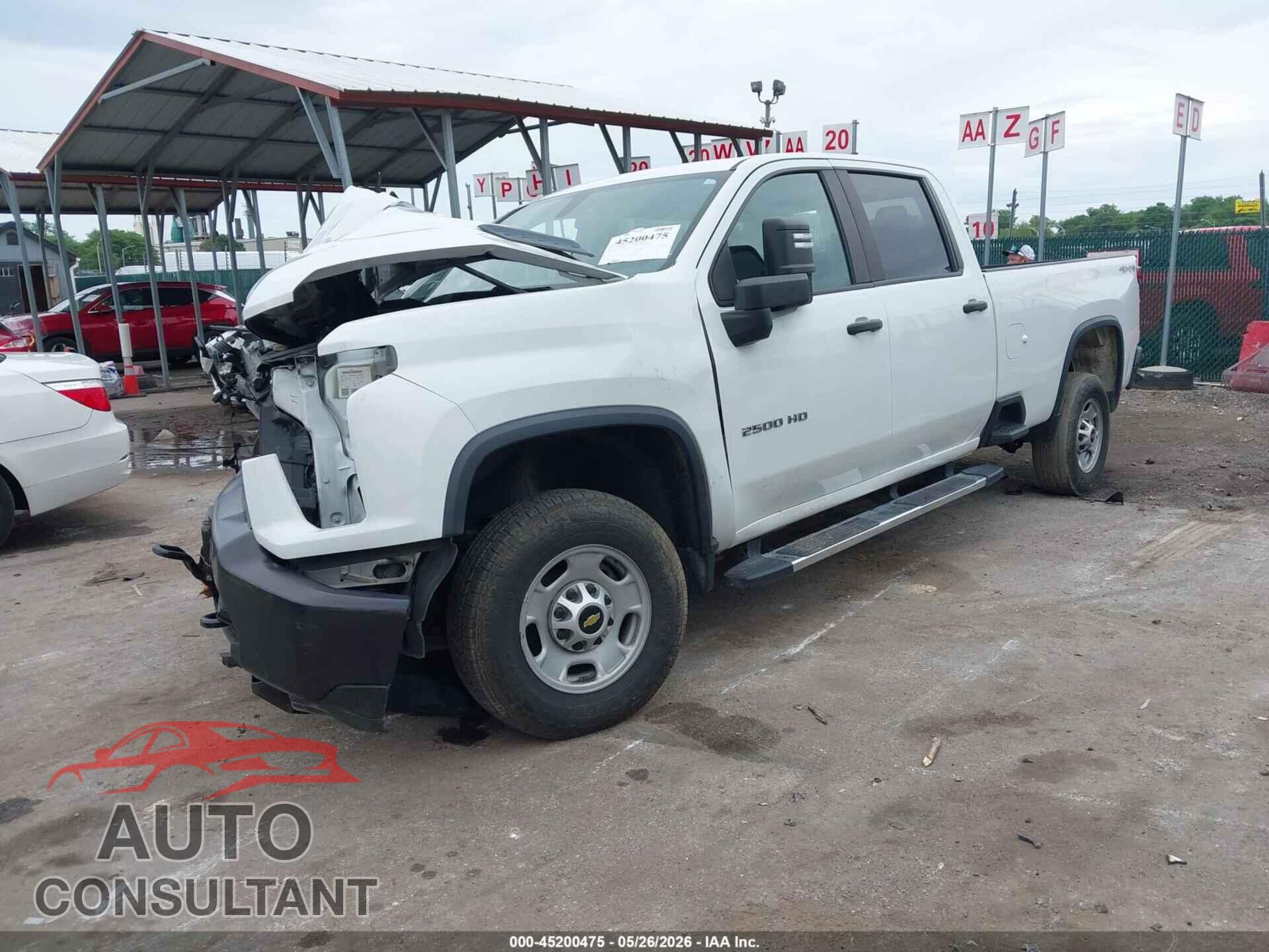 CHEVROLET SILVERADO 2500HD 2021 - 1GC1YLE7XMF265421