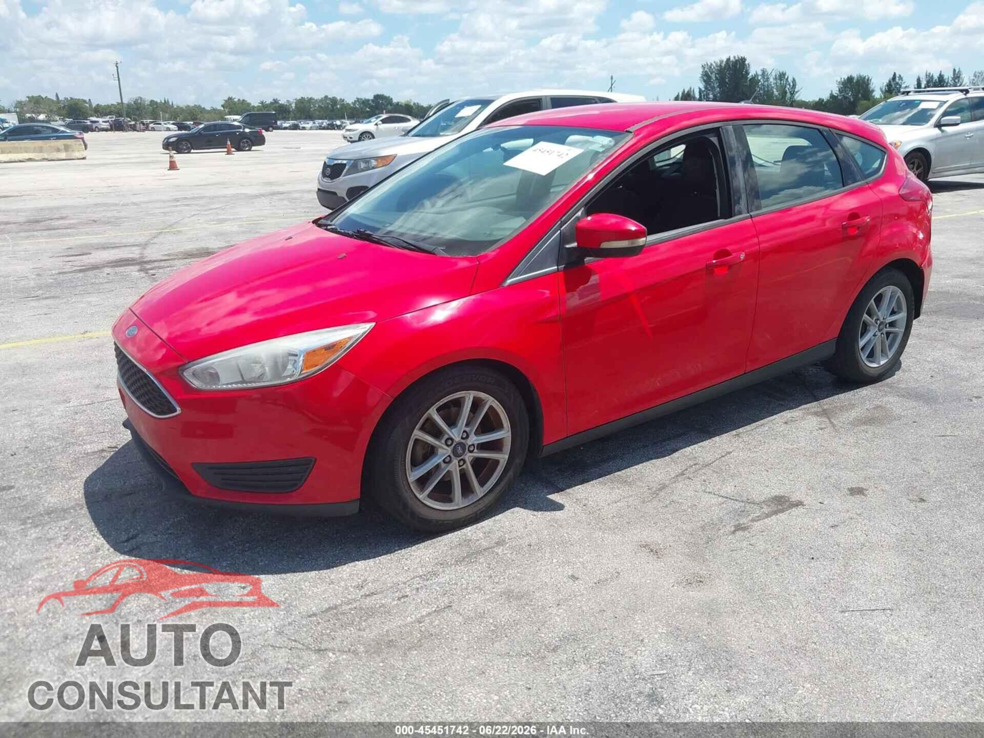 FORD FOCUS 2017 - 1FADP3K2XHL248902