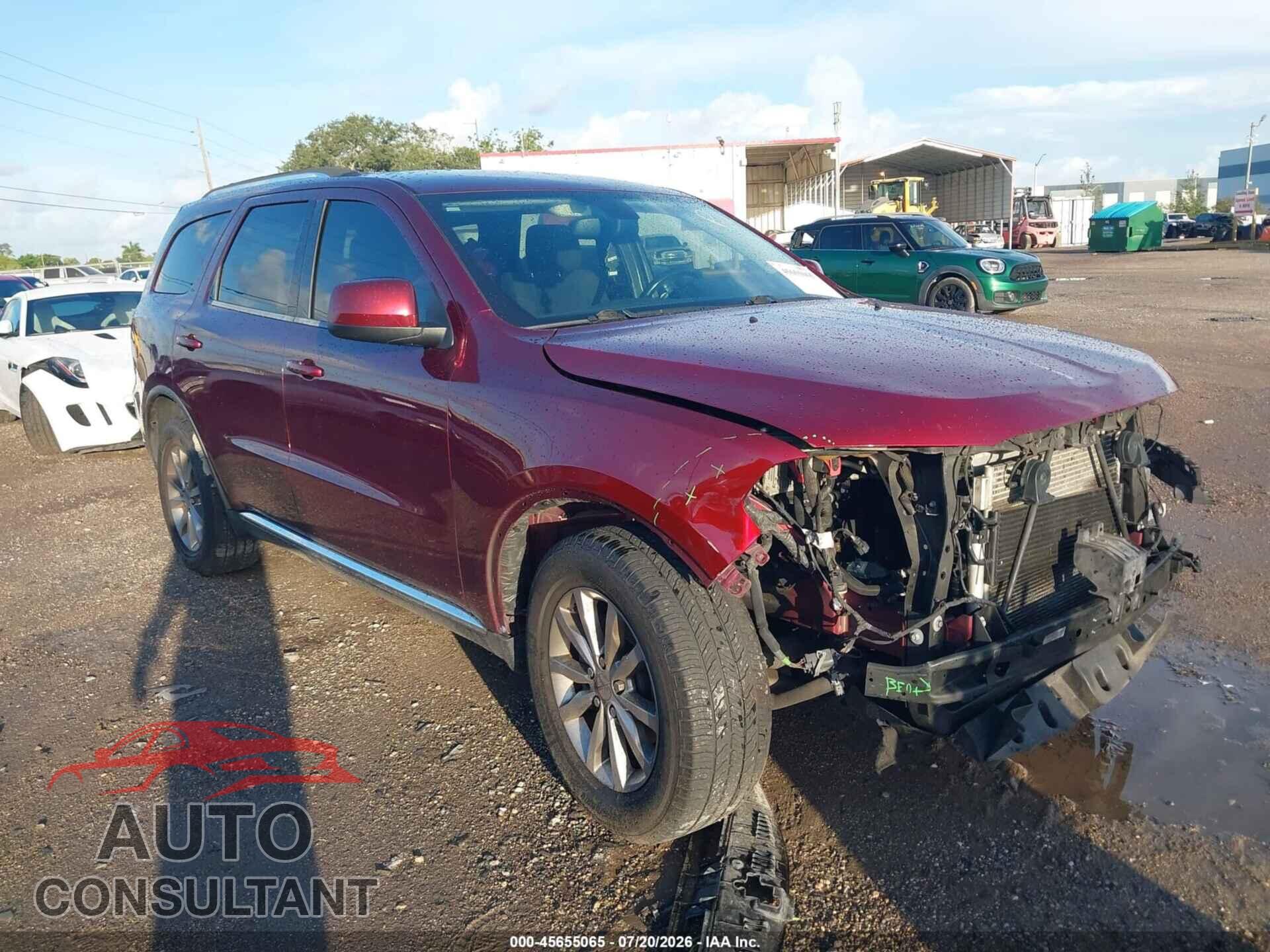 DODGE DURANGO 2016 - 1C4RDHAG9GC484216