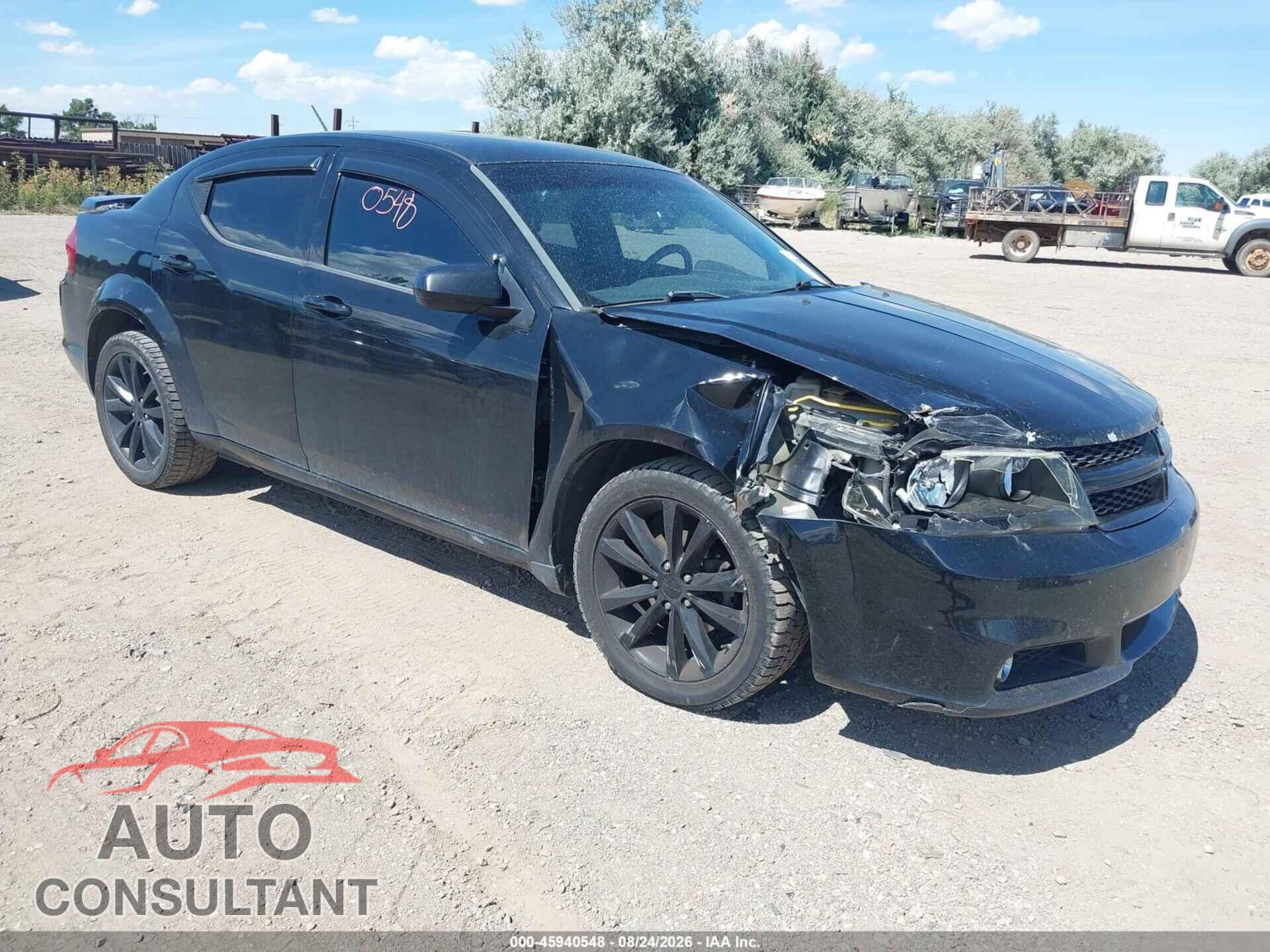 DODGE AVENGER 2014 - 1C3CDZCB2EN156011