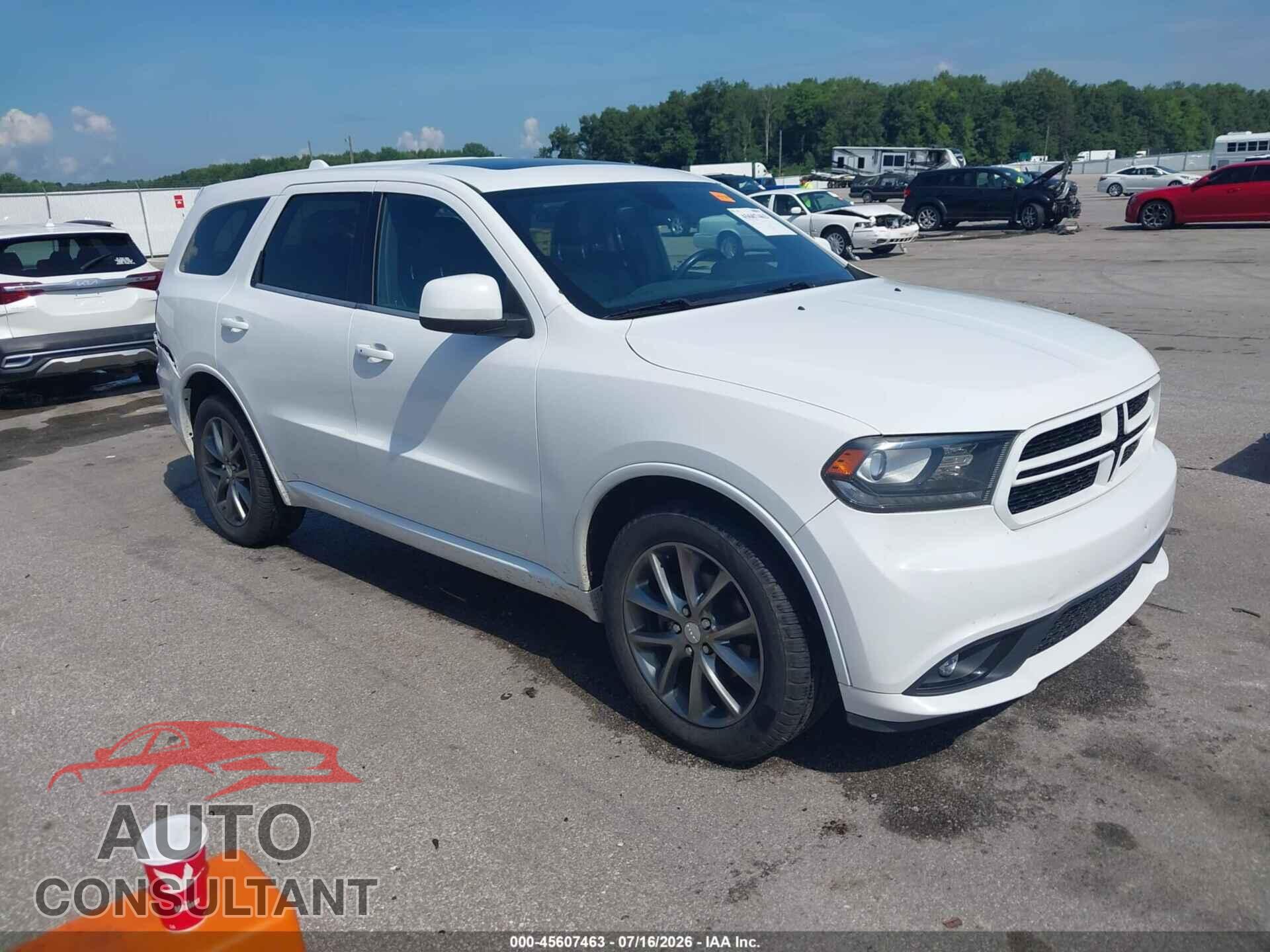 DODGE DURANGO 2015 - 1C4RDJAG3FC180370