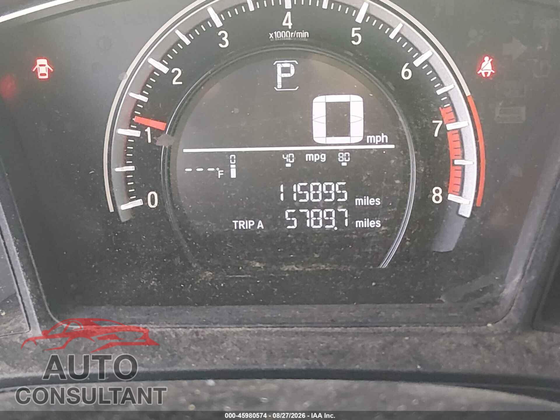 HONDA CIVIC 2017 - 2HGFC2F51HH552003