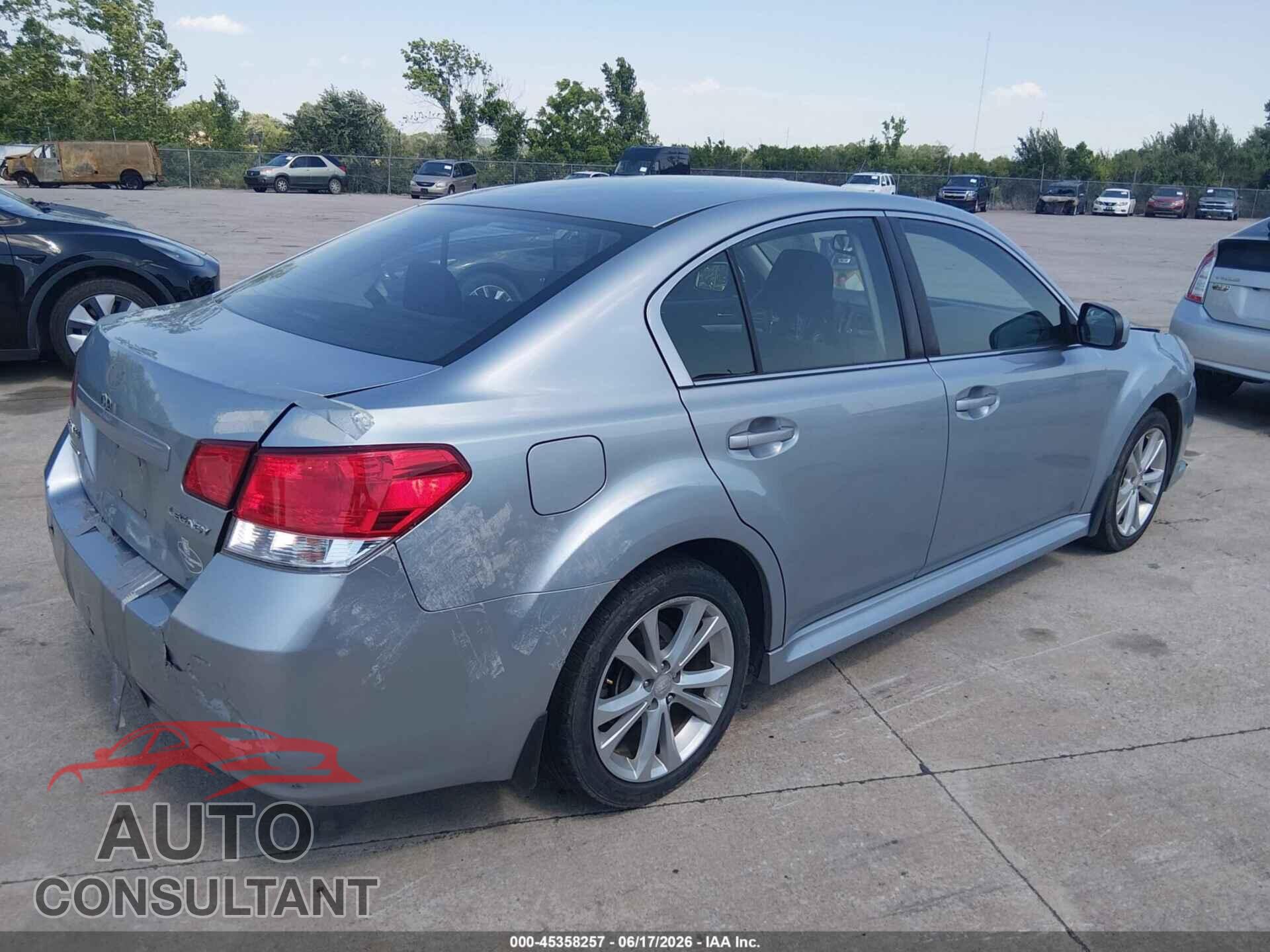 SUBARU LEGACY 2013 - 4S3BMCC66D3035404