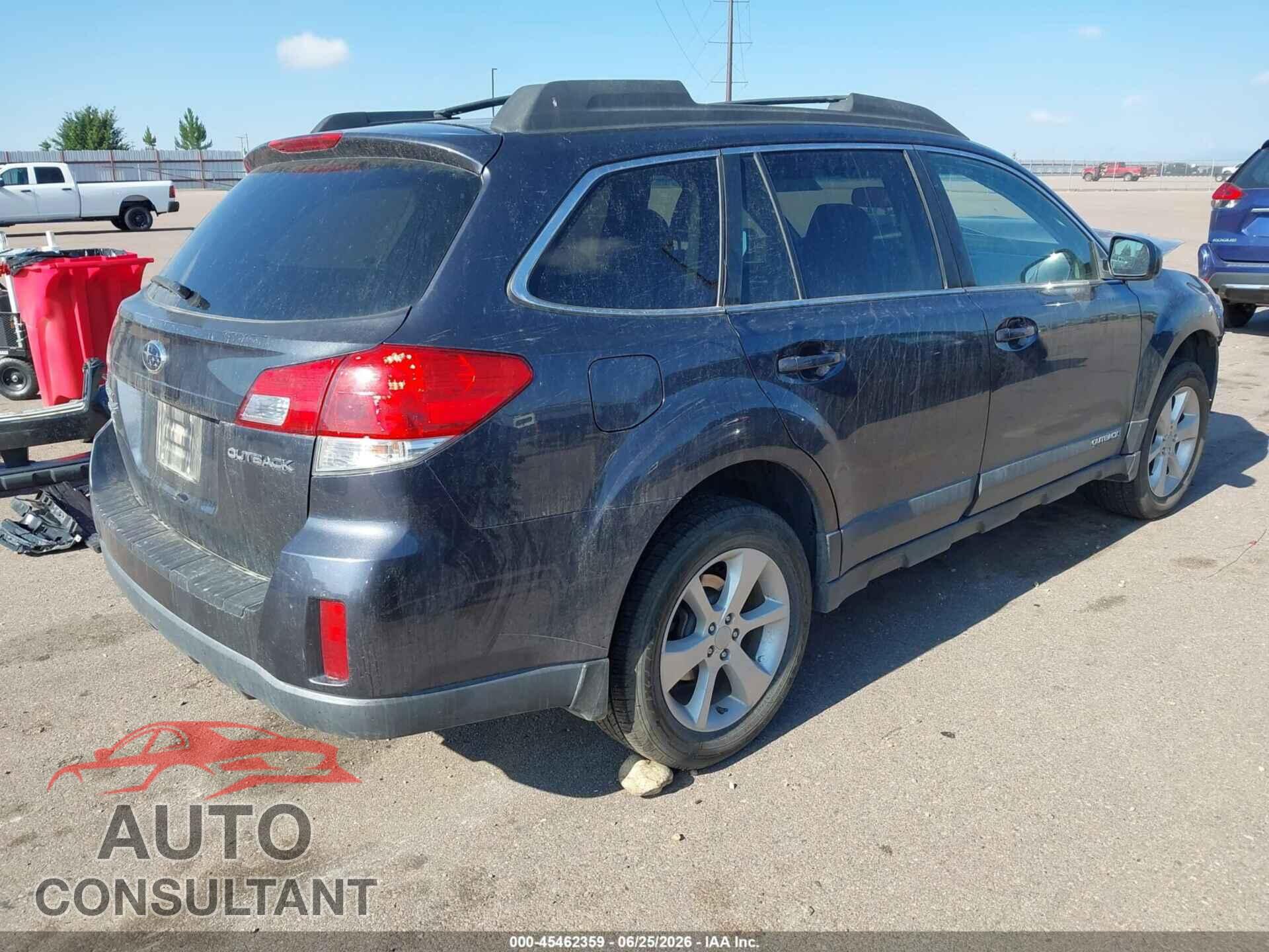 SUBARU OUTBACK 2013 - 4S4BRCCC2D1293160