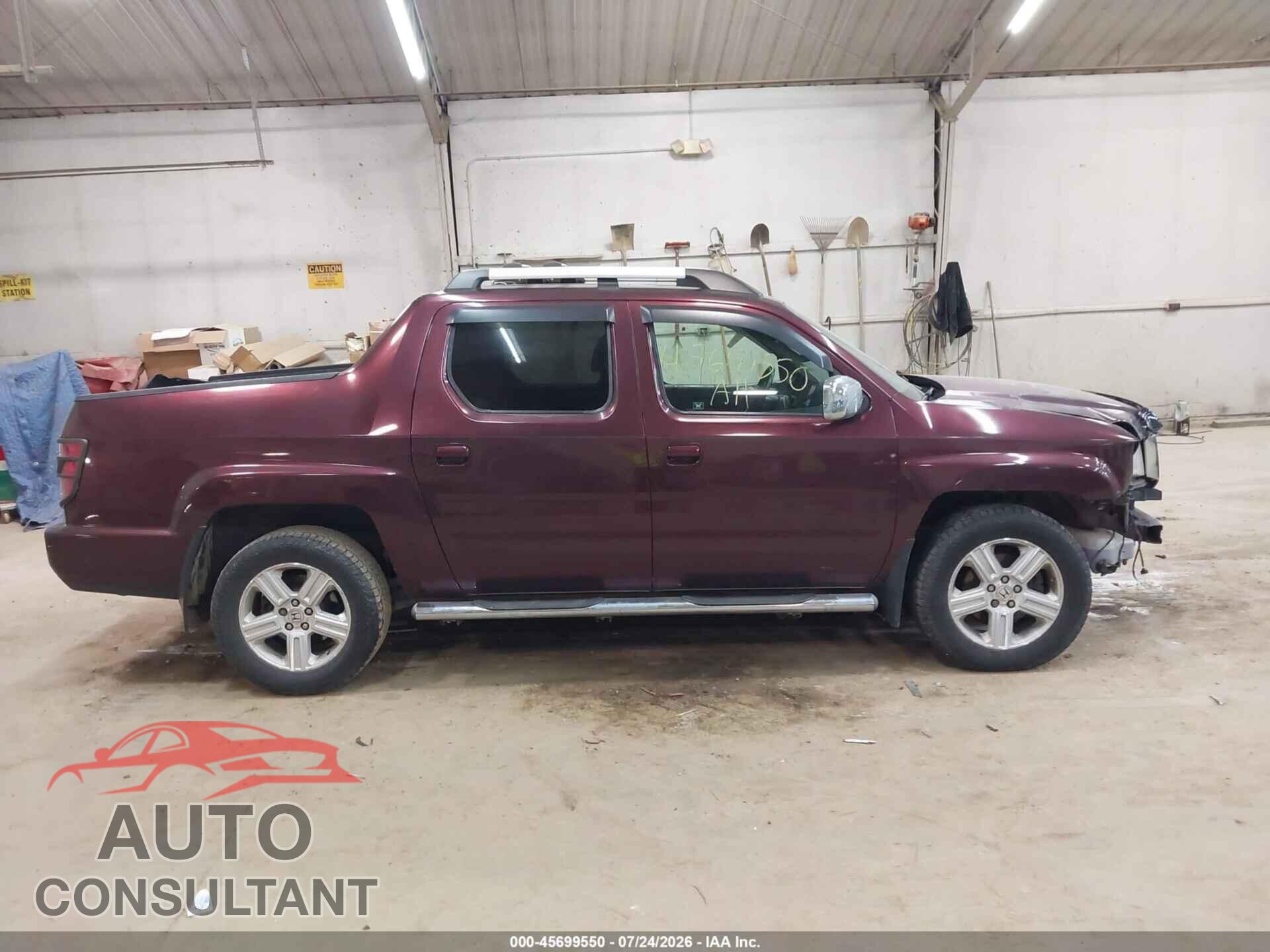 HONDA RIDGELINE 2011 - 5FPYK1F53BB004951