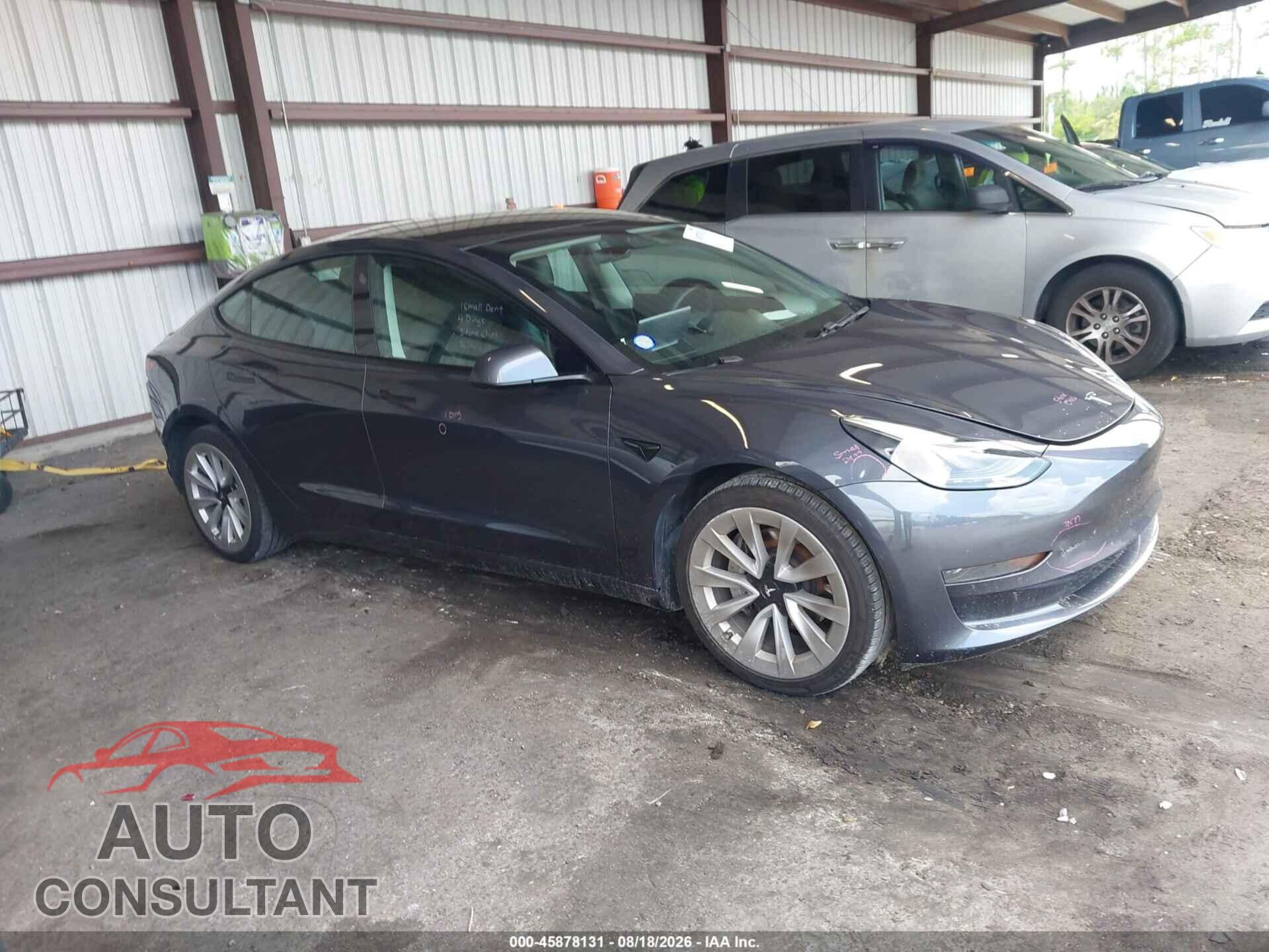 TESLA MODEL 3 2021 - 5YJ3E1EA1MF020657