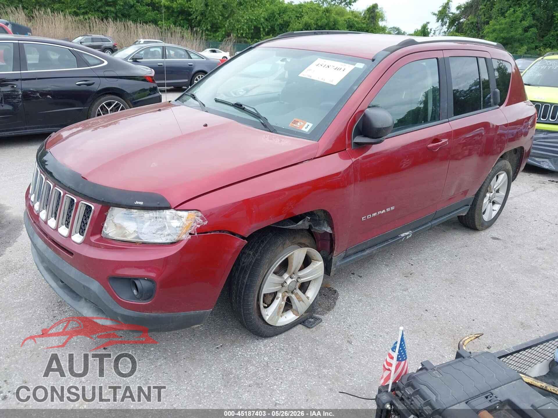 JEEP COMPASS 2012 - 1C4NJDBB9CD683547