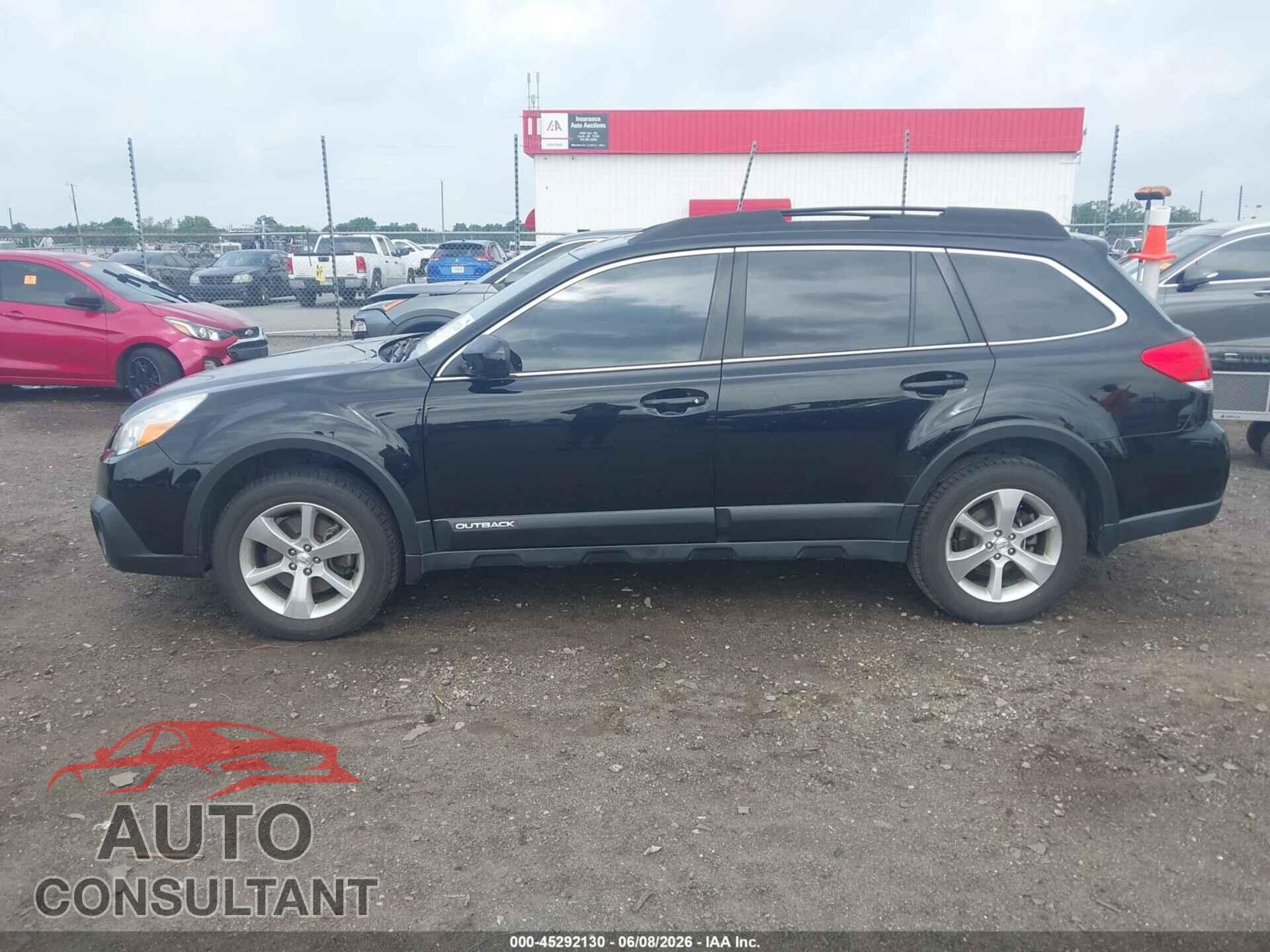 SUBARU OUTBACK 2013 - 4S4BRDKC6D2234582