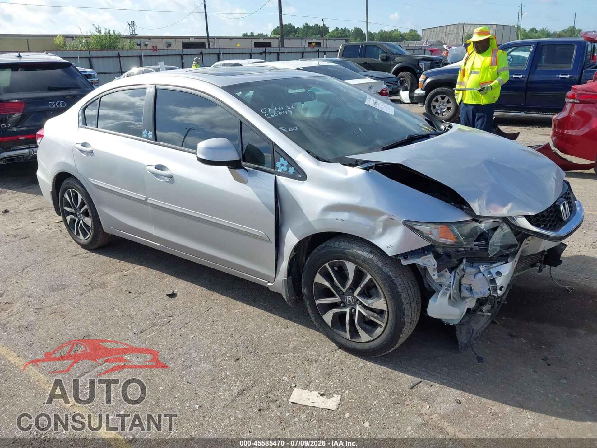HONDA CIVIC 2013 - 19XFB2F94DE064920