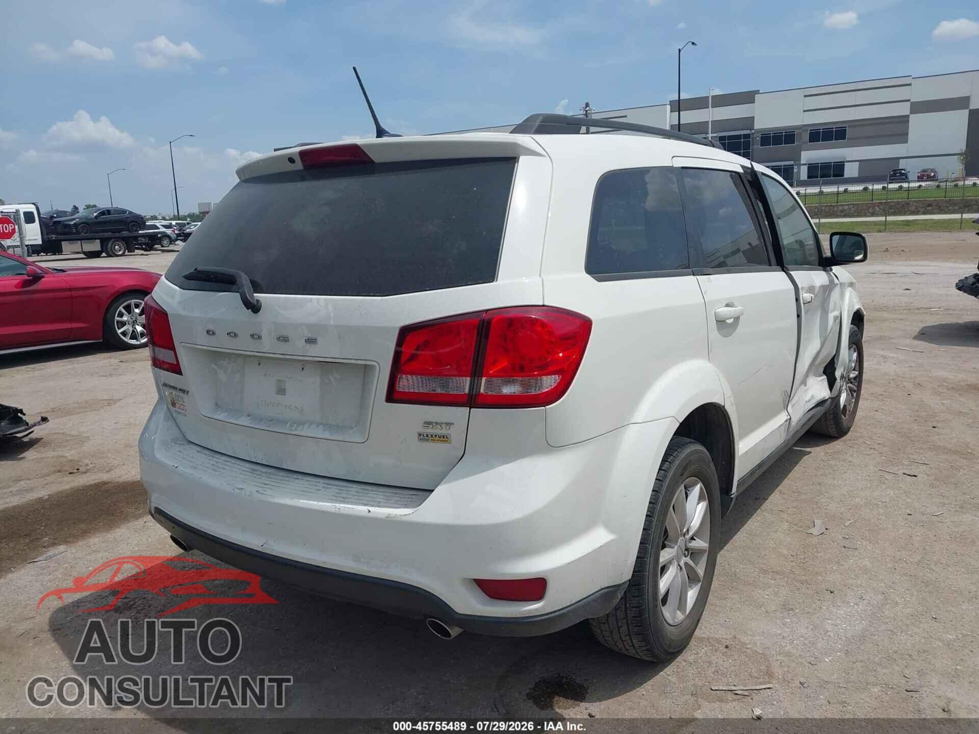 DODGE JOURNEY 2017 - 3C4PDCBG5HT572730