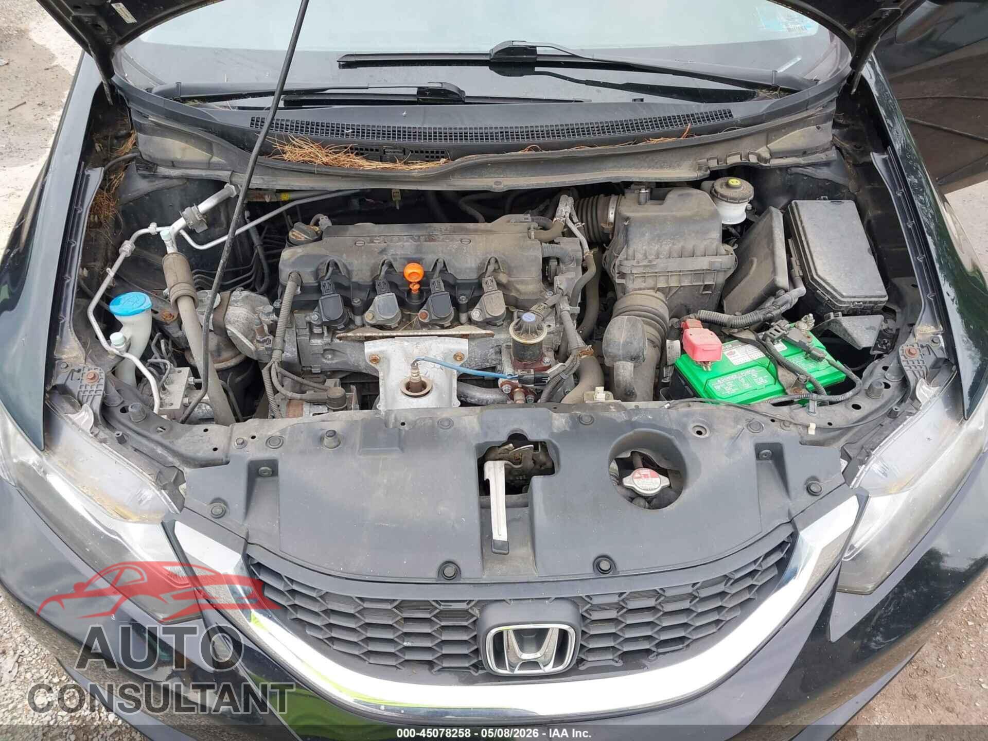 HONDA CIVIC 2013 - 19XFB2F51DE095216