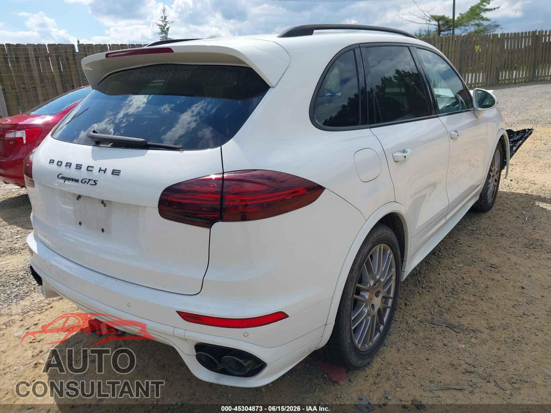 PORSCHE CAYENNE 2016 - WP1AD2A27GLA76763