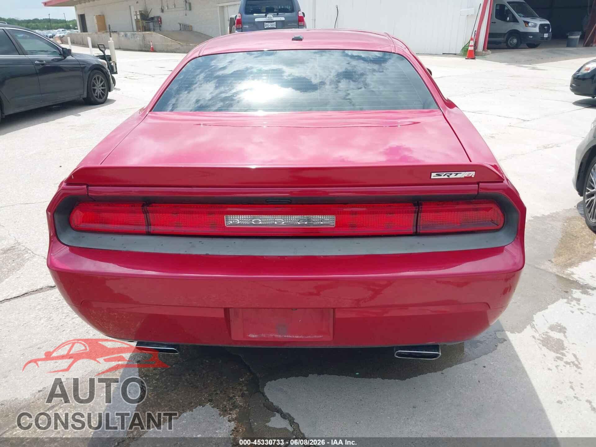DODGE CHALLENGER 2012 - 2C3CDYCJ7CH206795