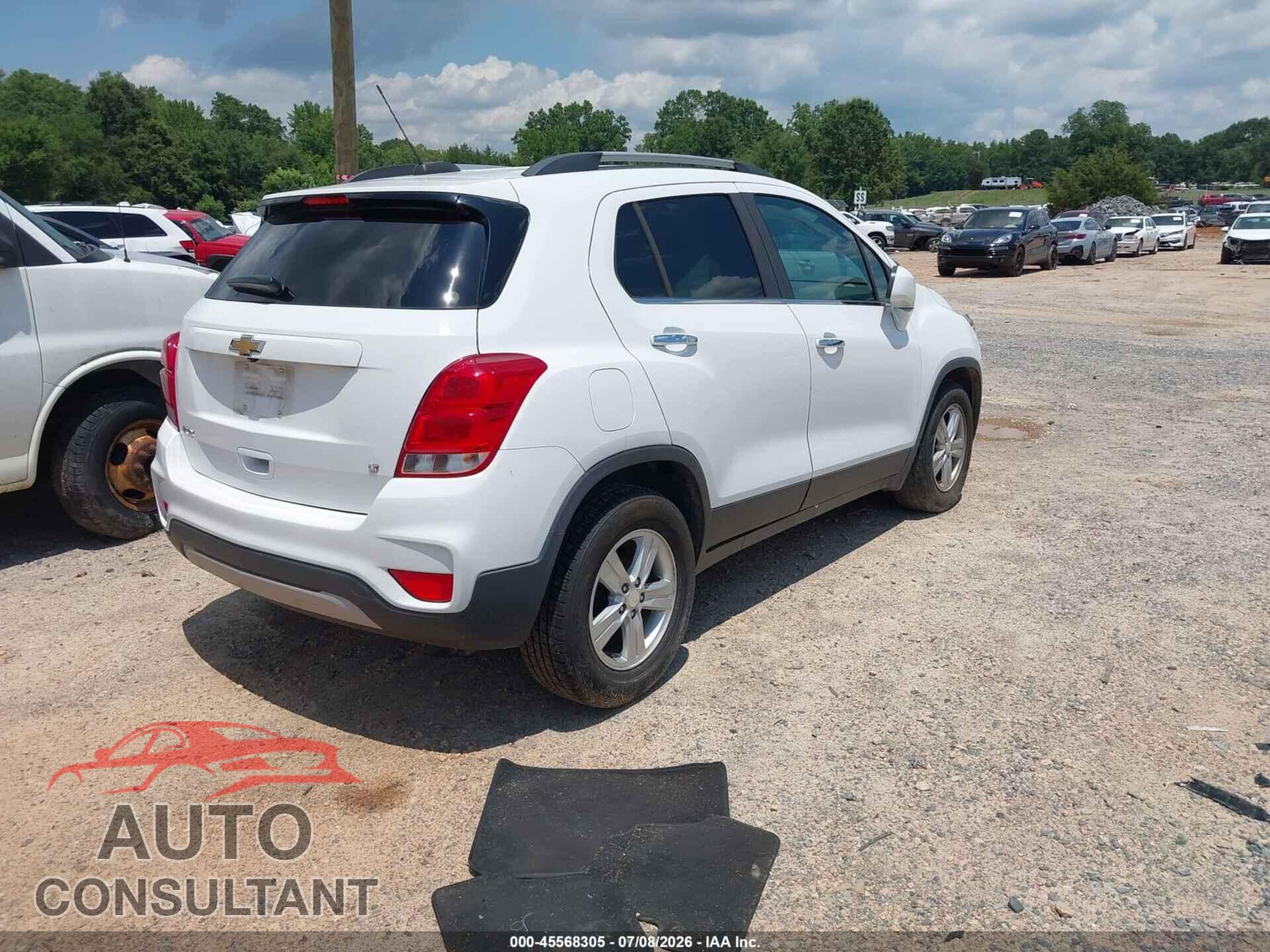 CHEVROLET TRAX 2019 - 3GNCJLSB3KL391927