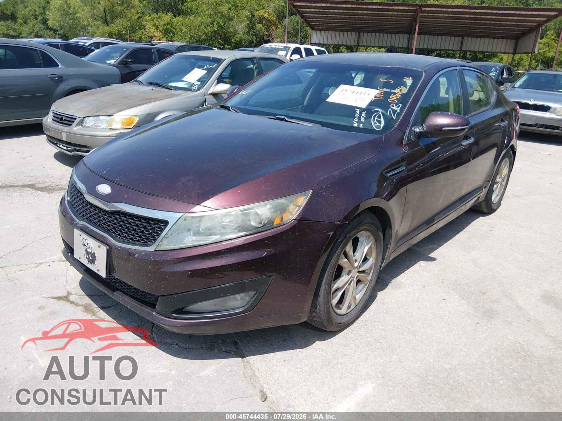 KIA OPTIMA 2013 - 5XXGM4A71DG096036