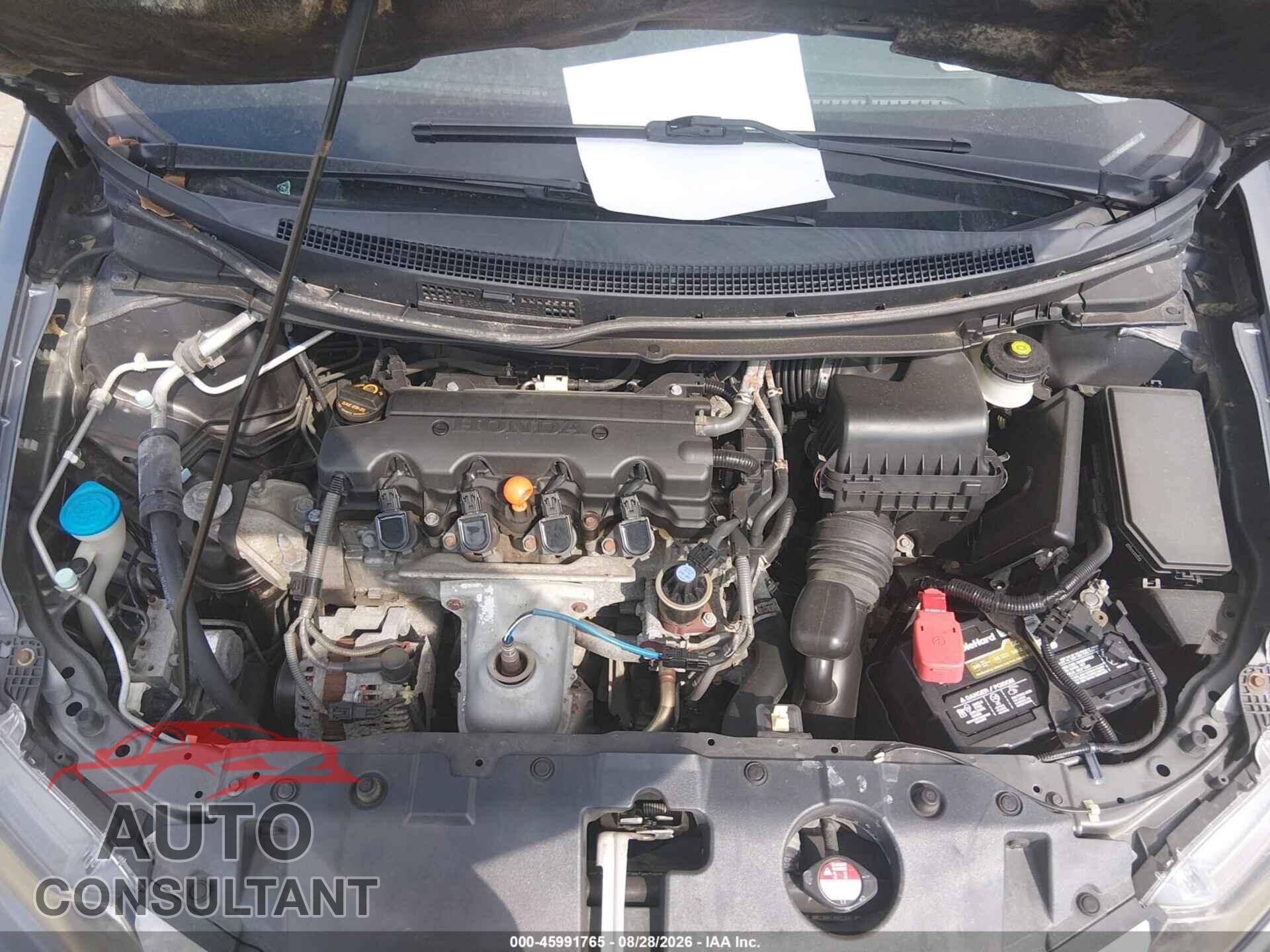 HONDA CIVIC 2013 - 19XFB2F52DE018533