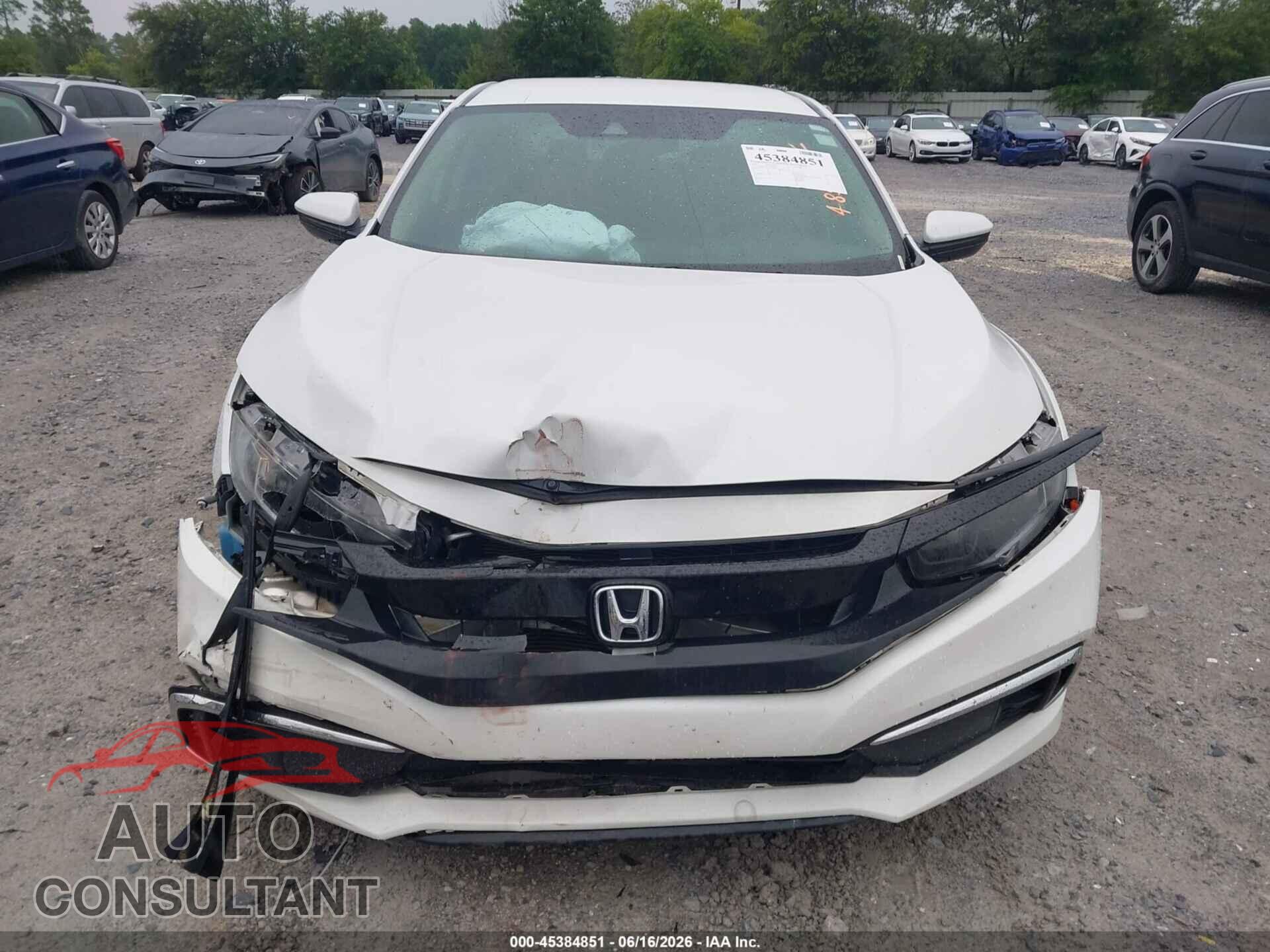 HONDA CIVIC 2020 - 19XFC2F61LE009780