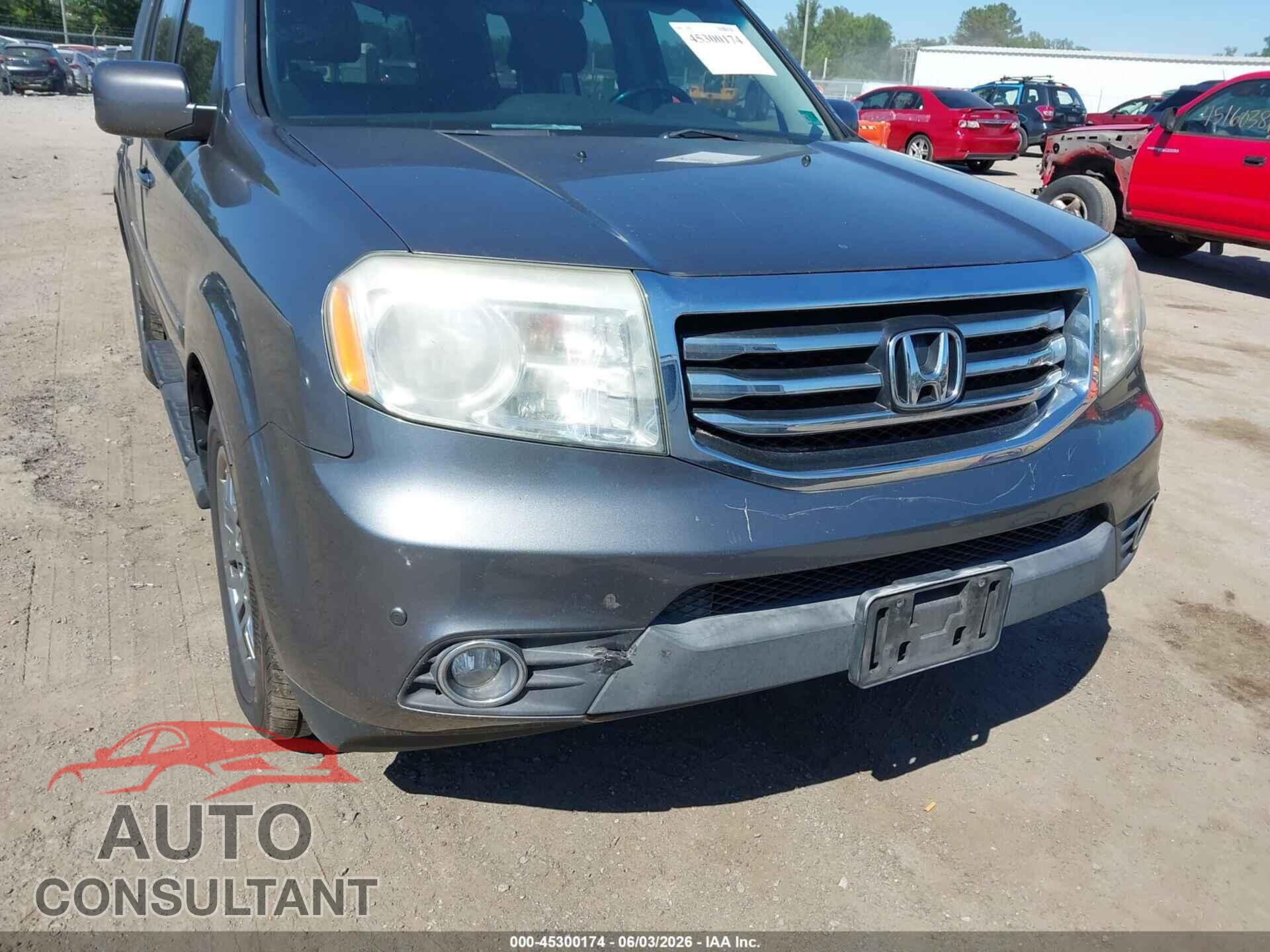 HONDA PILOT 2012 - 5FNYF4H91CB060323