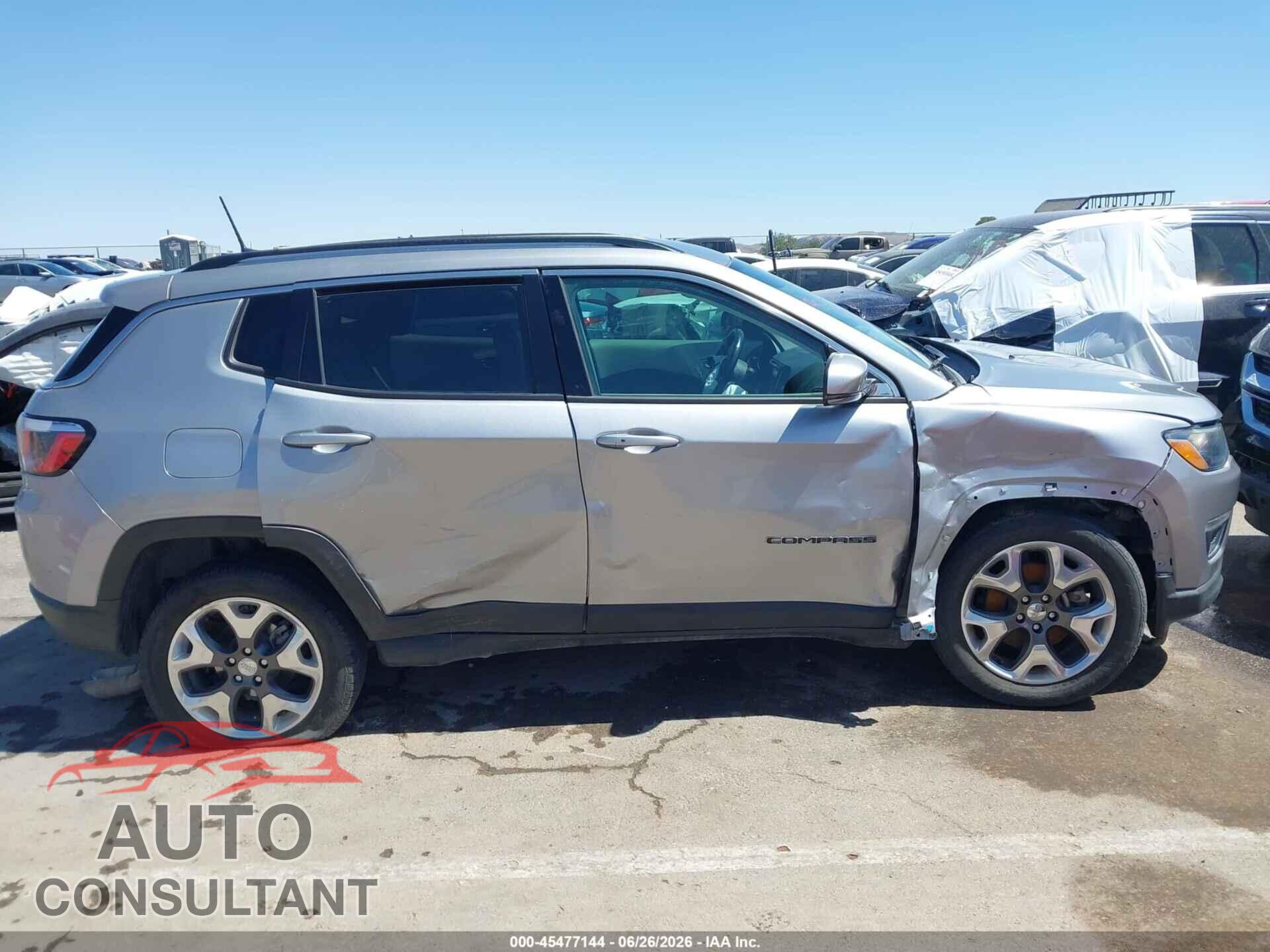 JEEP COMPASS 2020 - 3C4NJDCB4LT127221