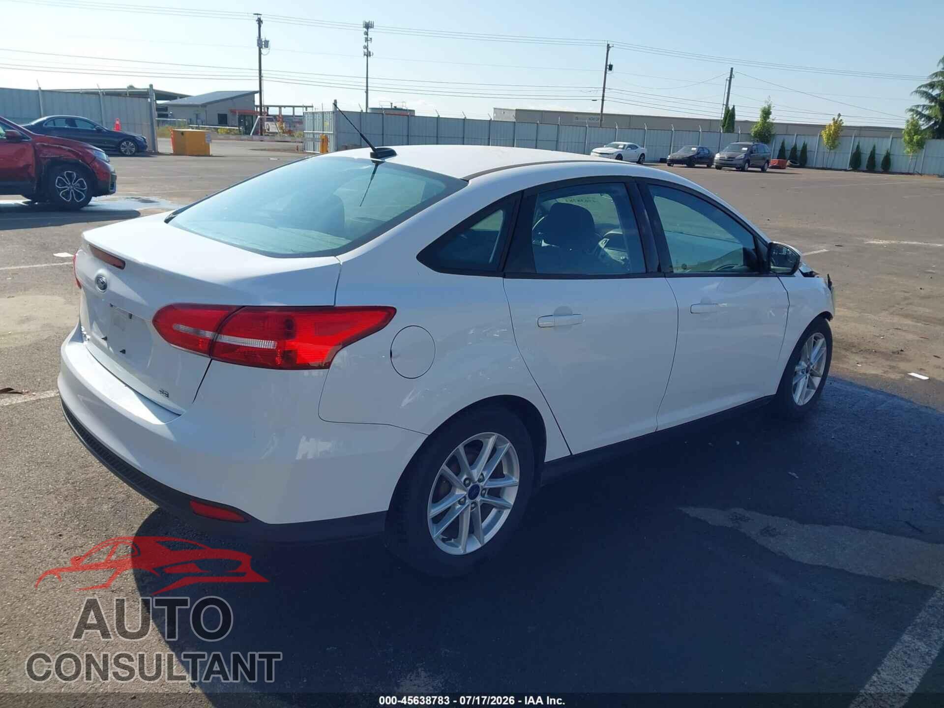 FORD FOCUS 2016 - 1FADP3F20GL303396