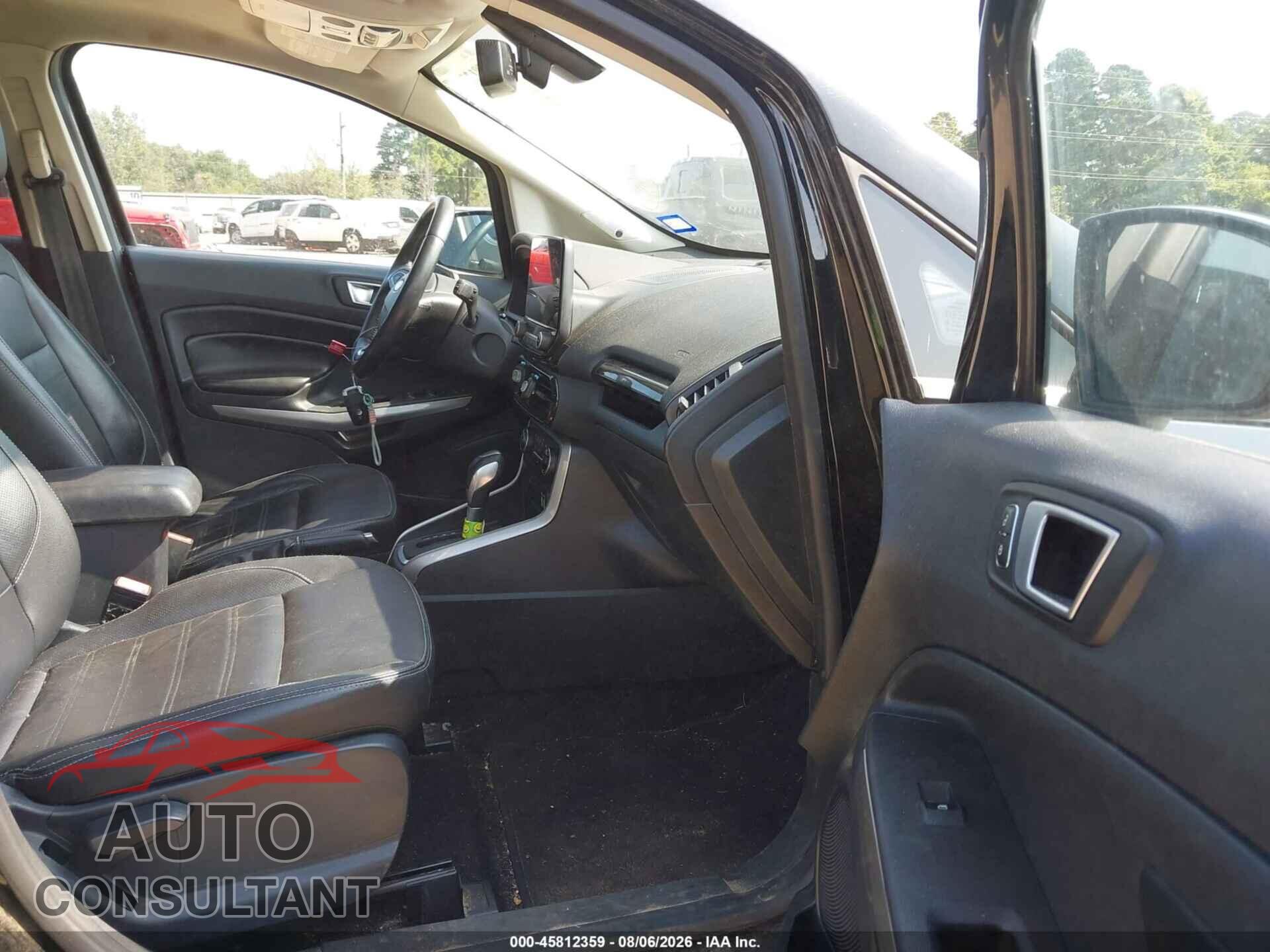 FORD ECOSPORT 2020 - MAJ6S3KL9LC364651